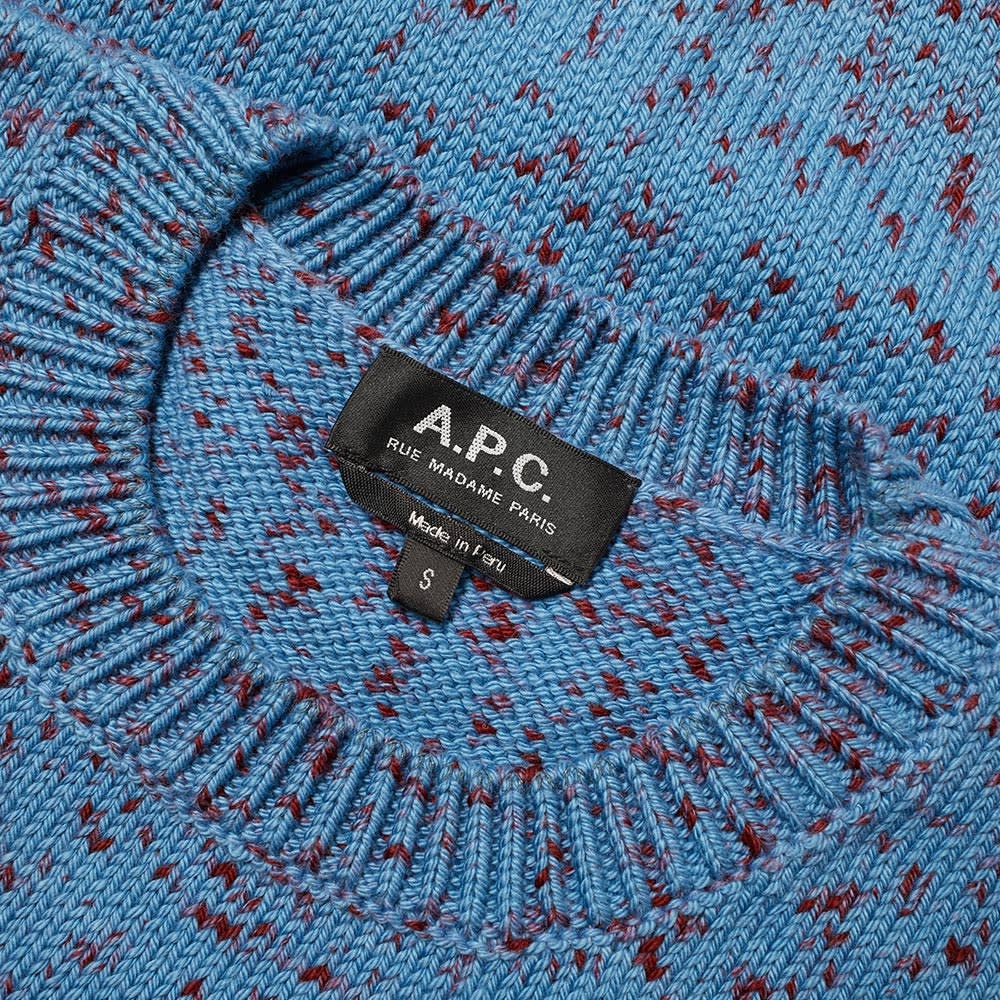 A.P.C. Tino Marl Crew Knit - 2