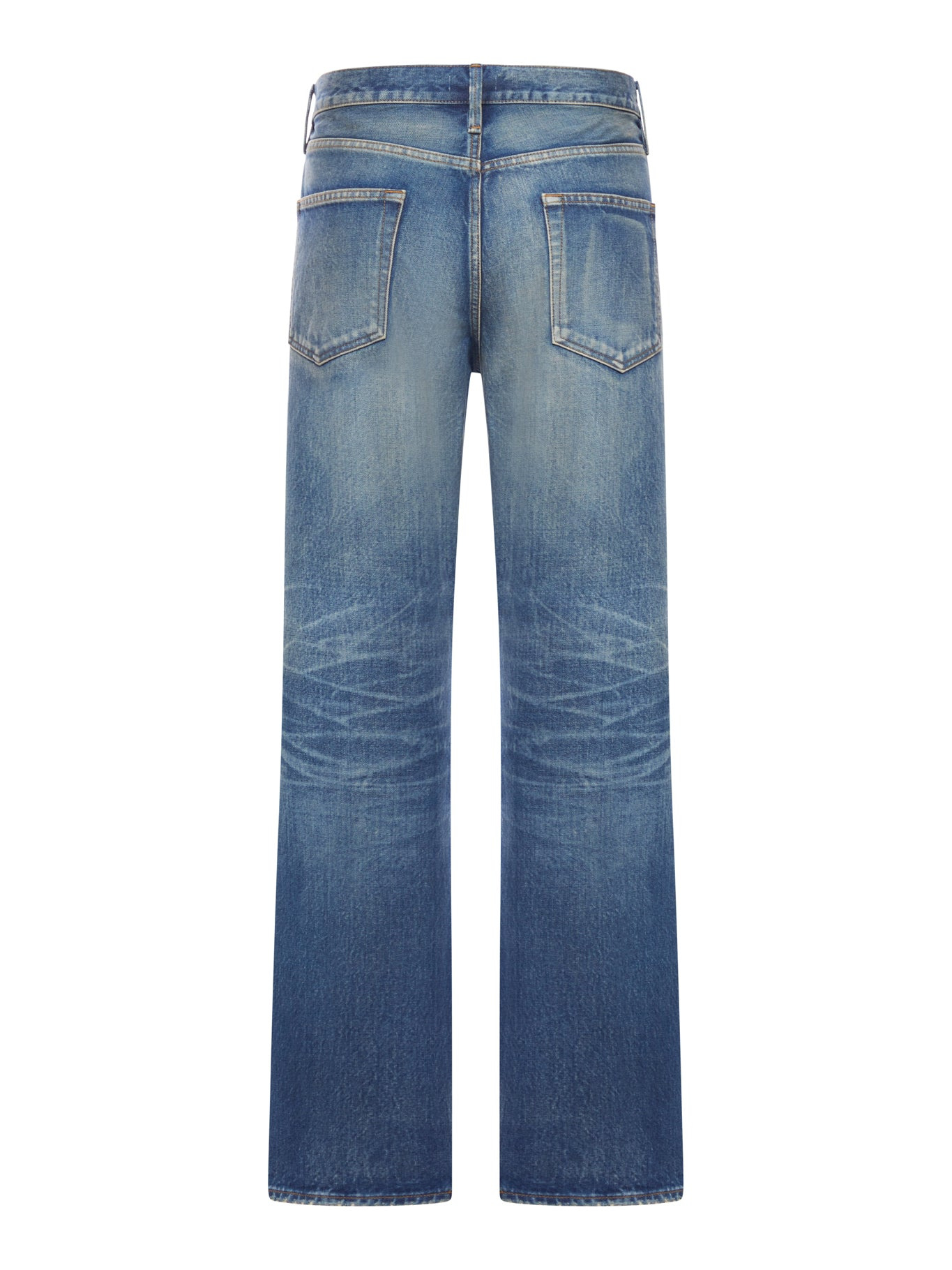 WASHED DENIM JEANS - 2