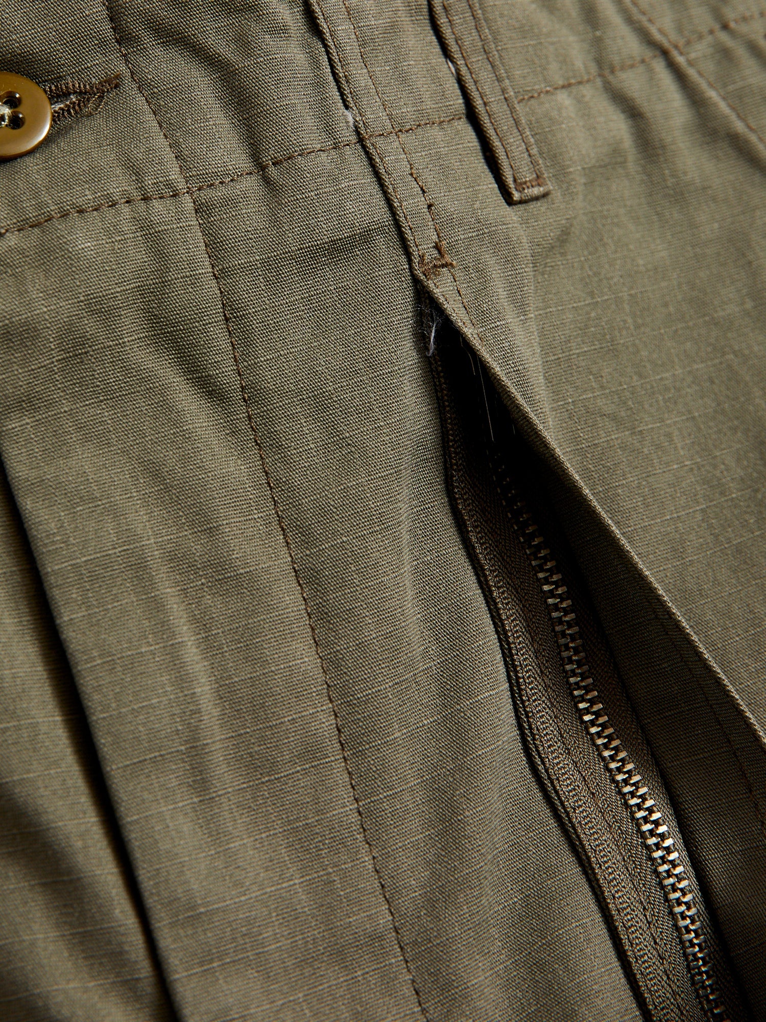 Fatigue Pants in Olive Heavyweight Cotton Ripstop - 6