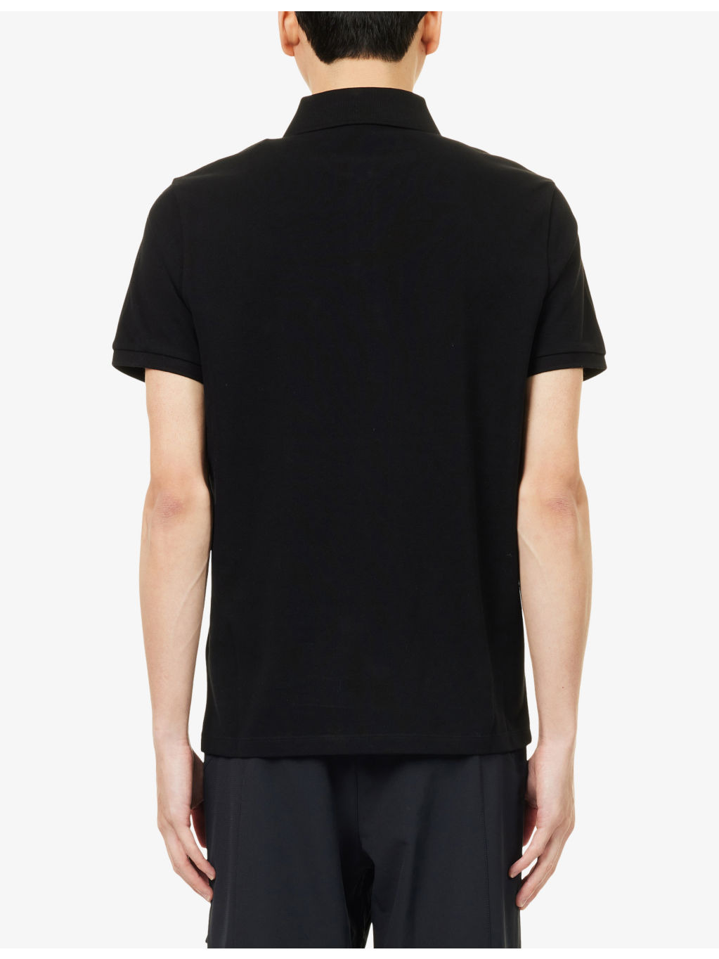 Logo-Patch Cotton Polo Shirt - 4