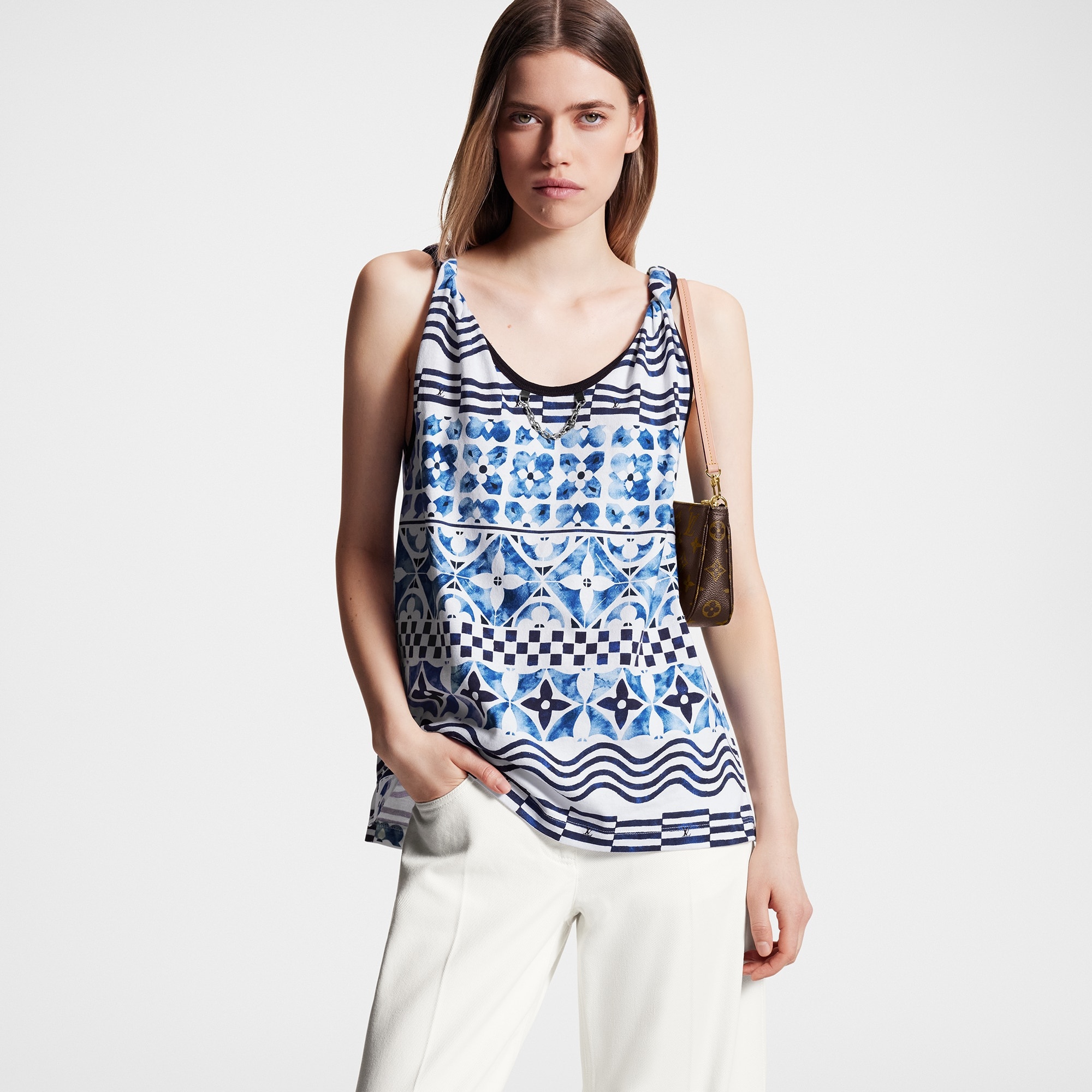 Monogram Tile Tank Top - 5