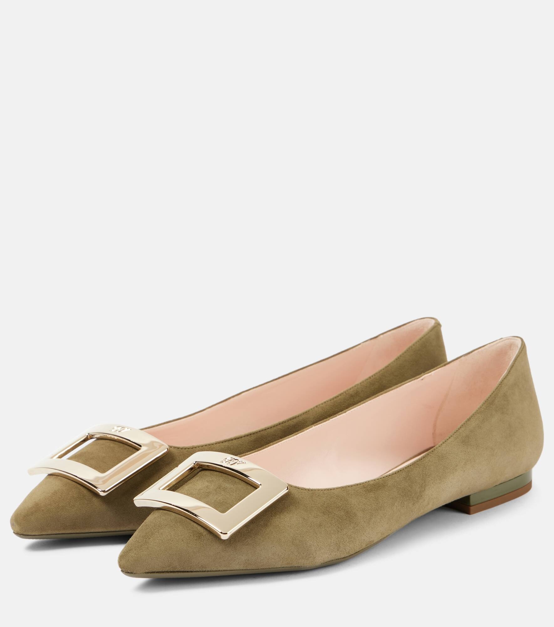 Gommettine Ball suede ballet flats - 4