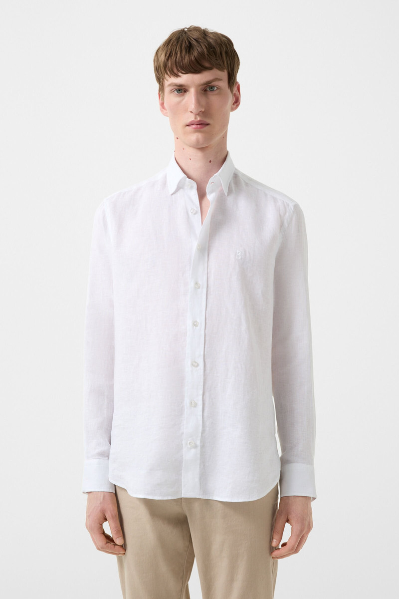 Timi linen shirt in White 2