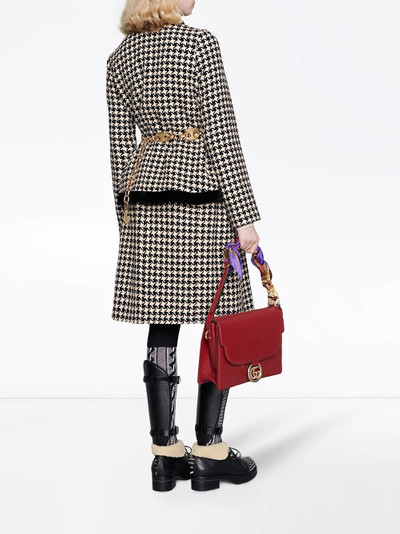 GUCCI houndstooth tweed skirt outlook