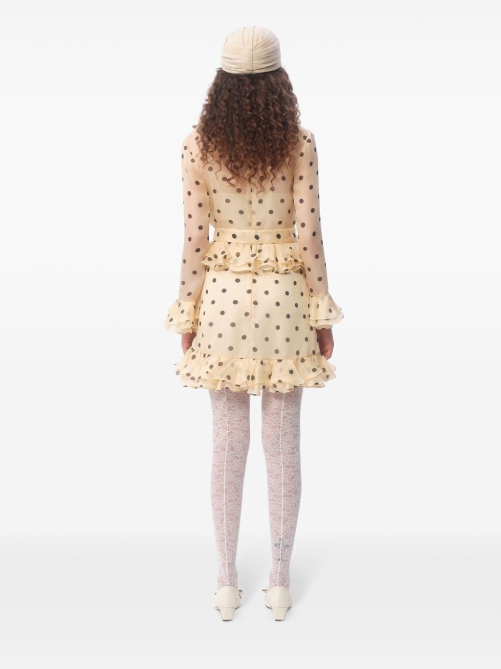 polka dot mini dress - 5