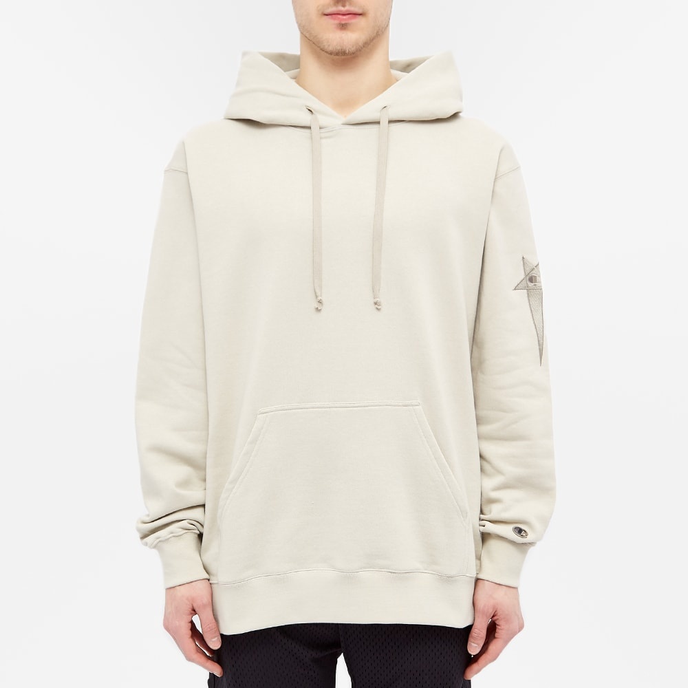 Rick Owens x Champion Back Pentagram Hoody - 4