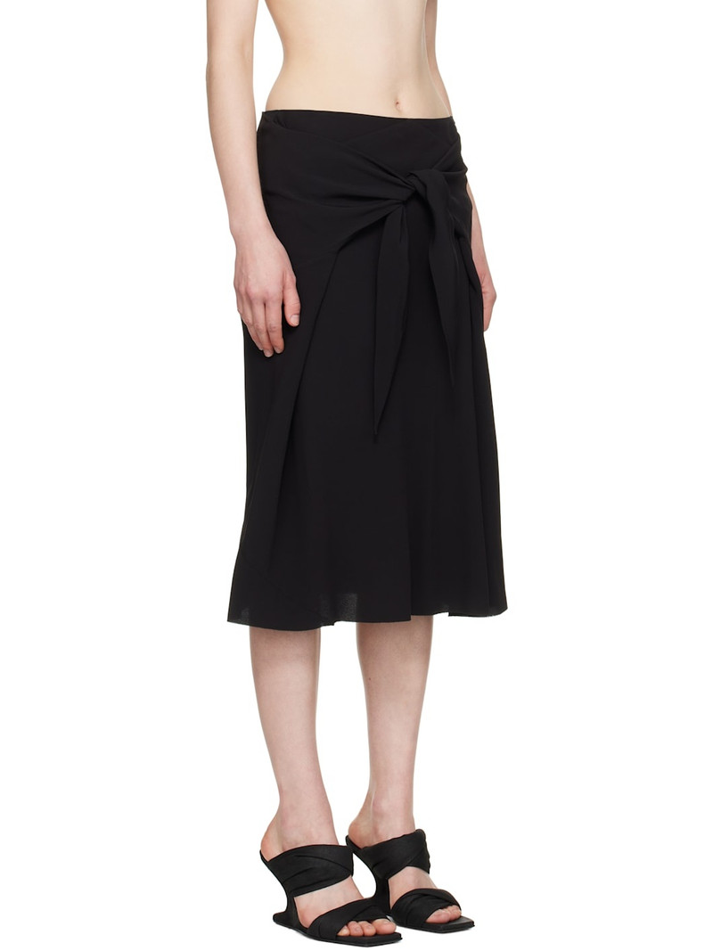 Black Hollywood Strutter Midi Skirt 2
