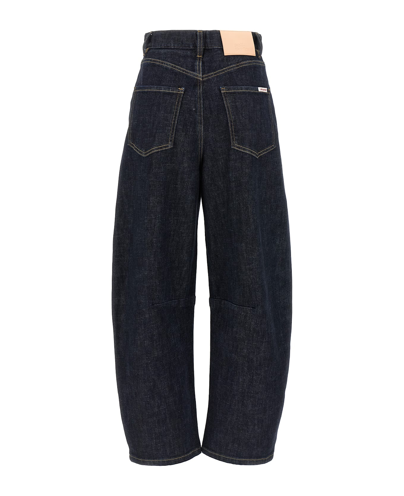 'indigo Barrel Leg' Jeans - 2