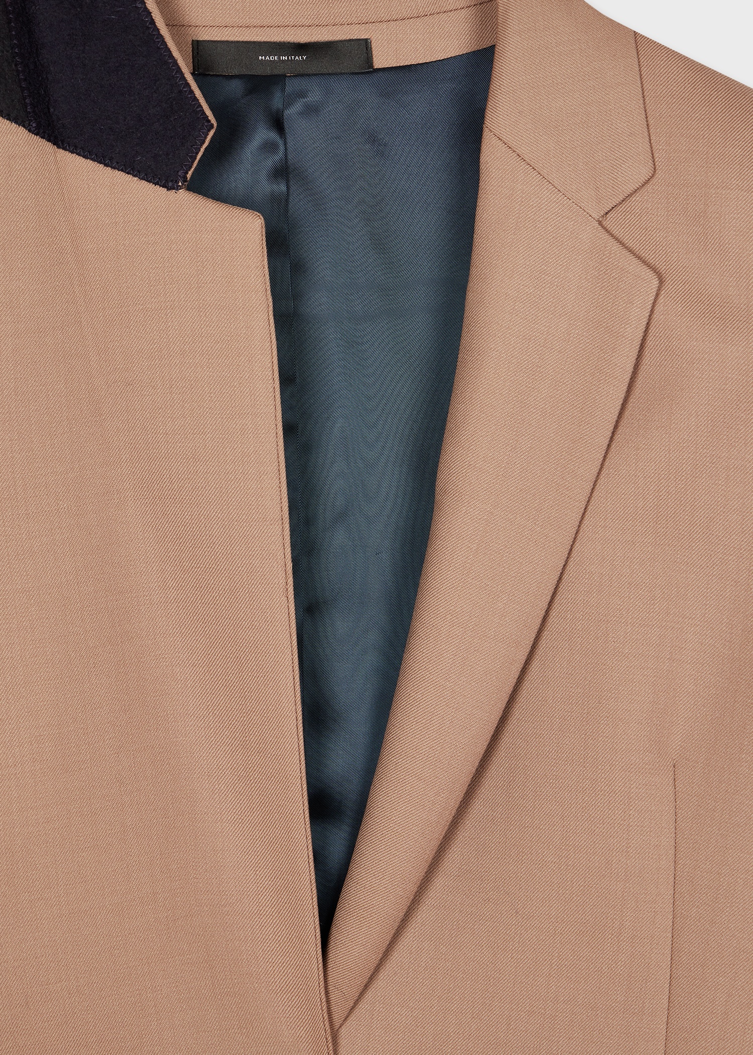 A Suit To Travel In - Women's Taupe Wool Travel Blazer - 2