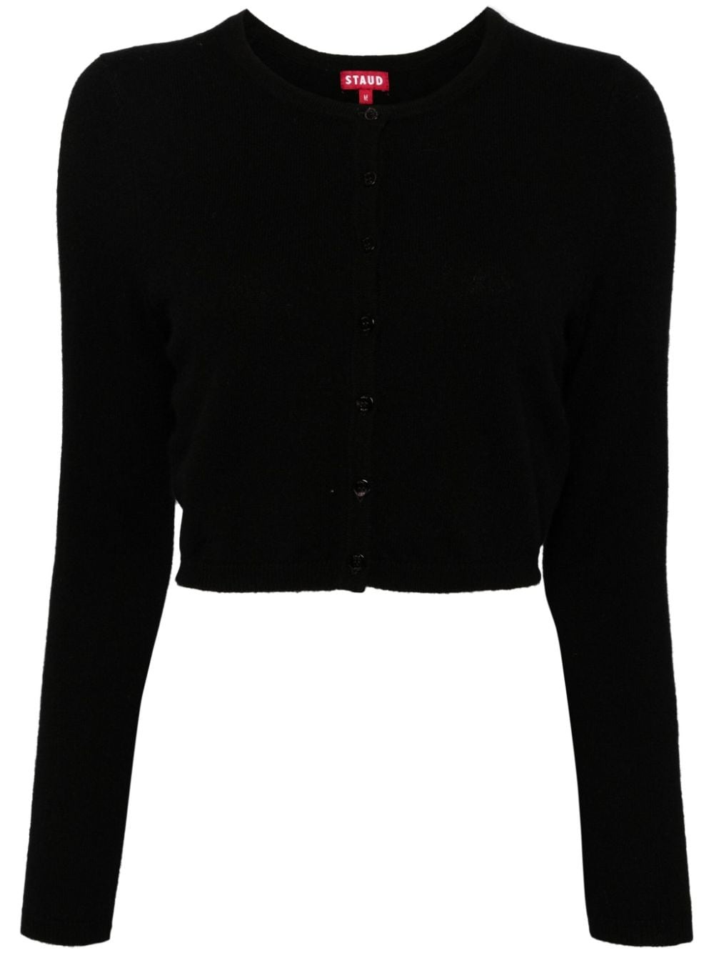 button-down cashmere cardigan - 1