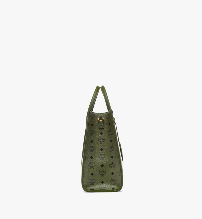 München Tote in Mega Herringbone Suede 3