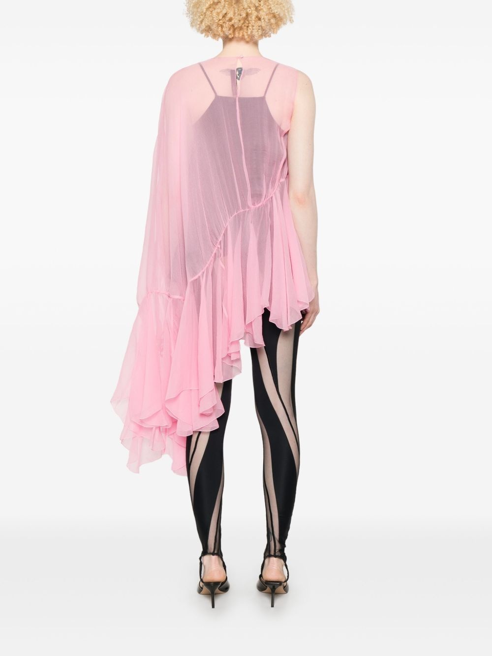 extended ruffle top - 4