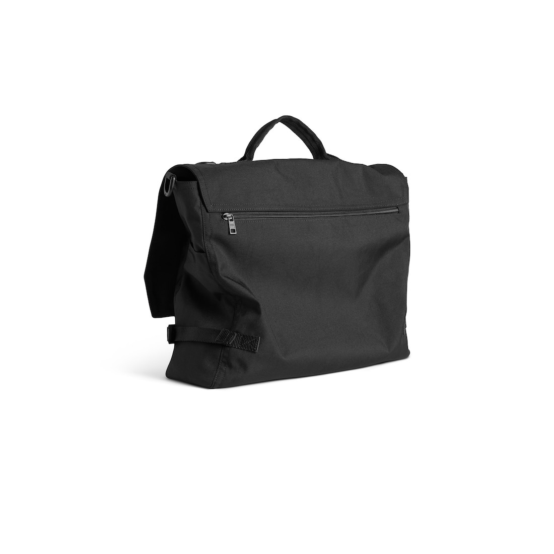 Men's Army Large Messenger Bag in Black - 3