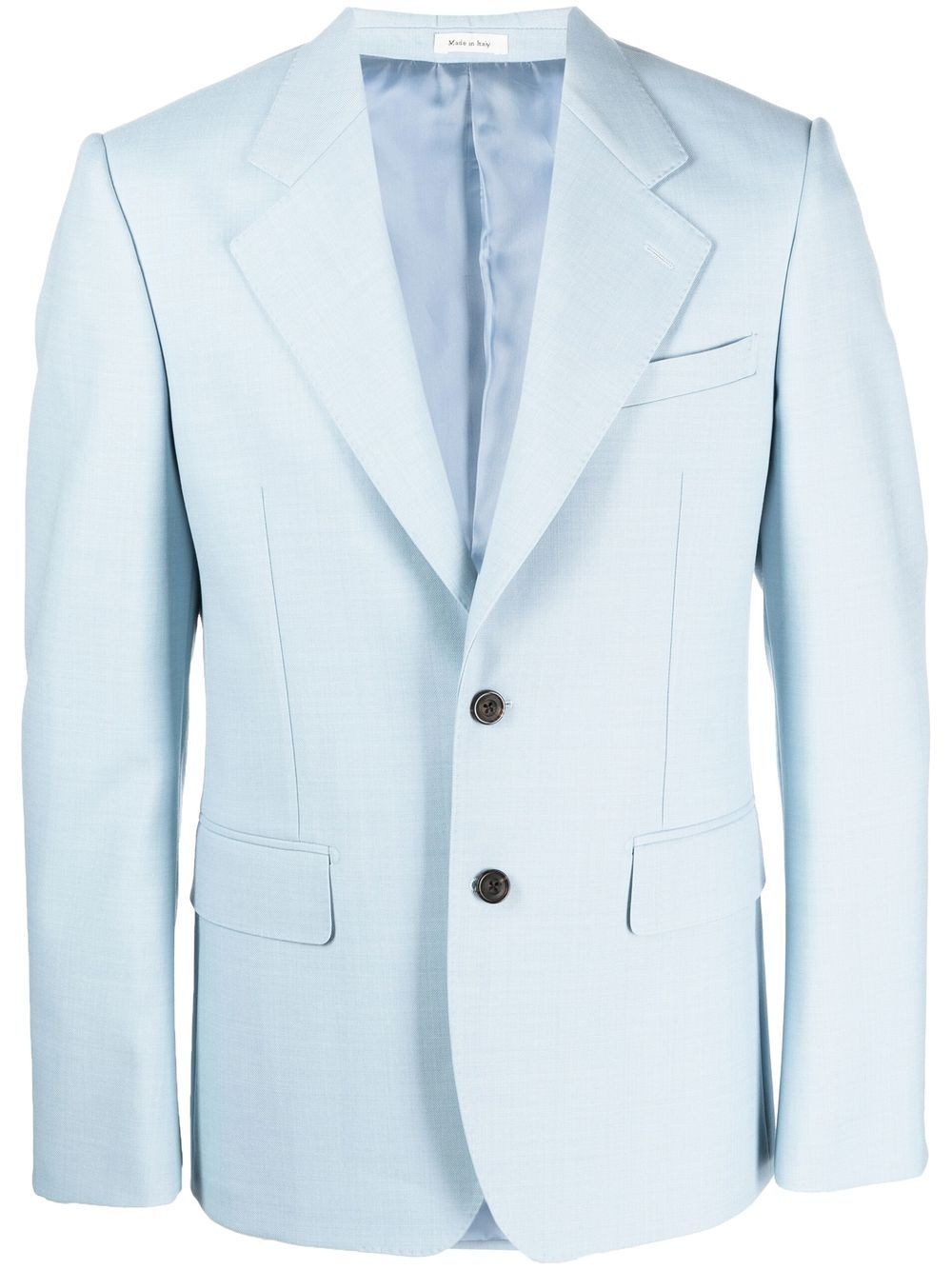 single-breasted tailored blazer - 1