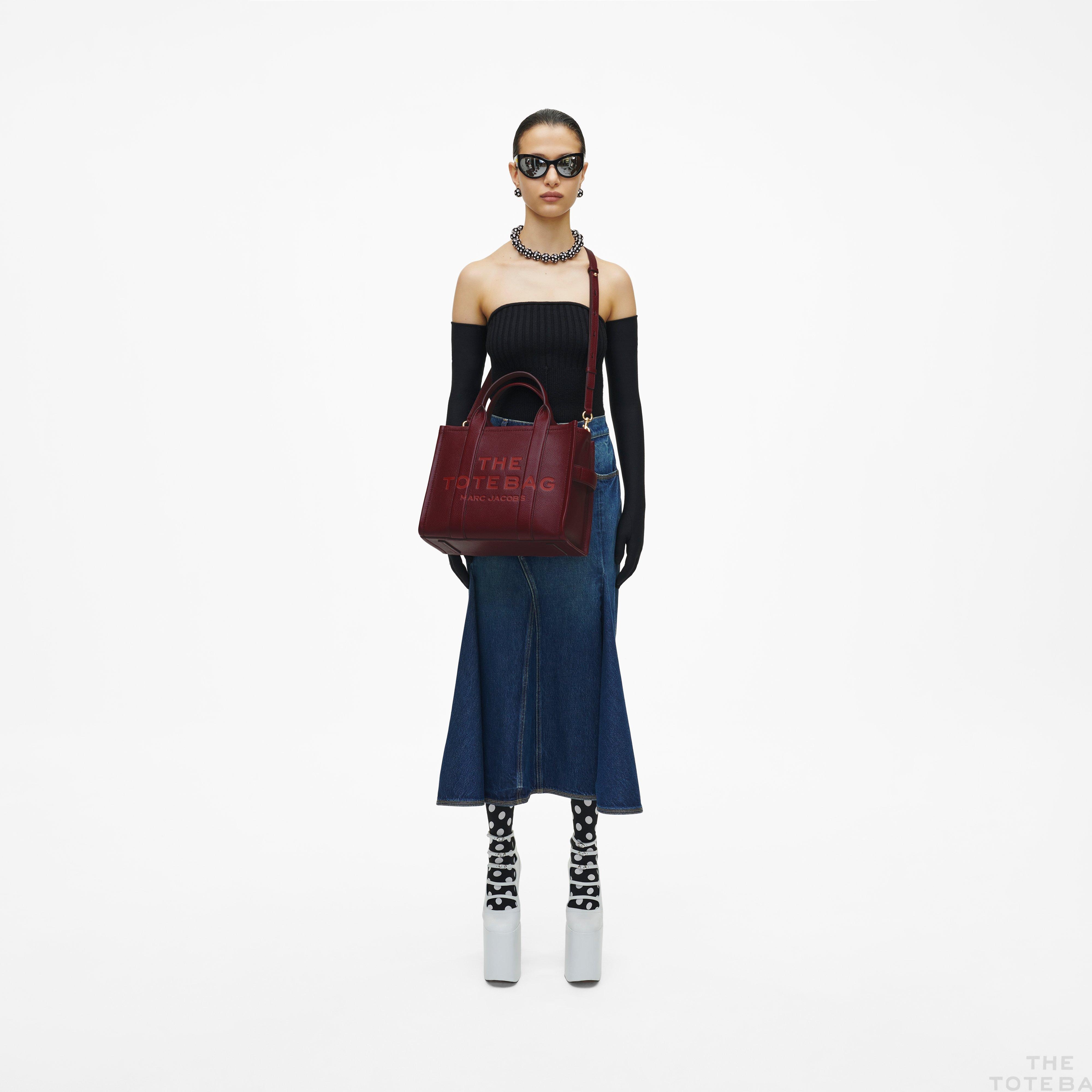 THE LEATHER MEDIUM TOTE BAG - 2