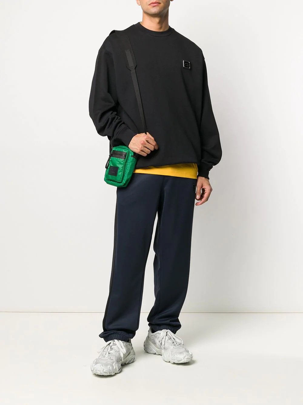 side stripe loose-fit track pants - 2