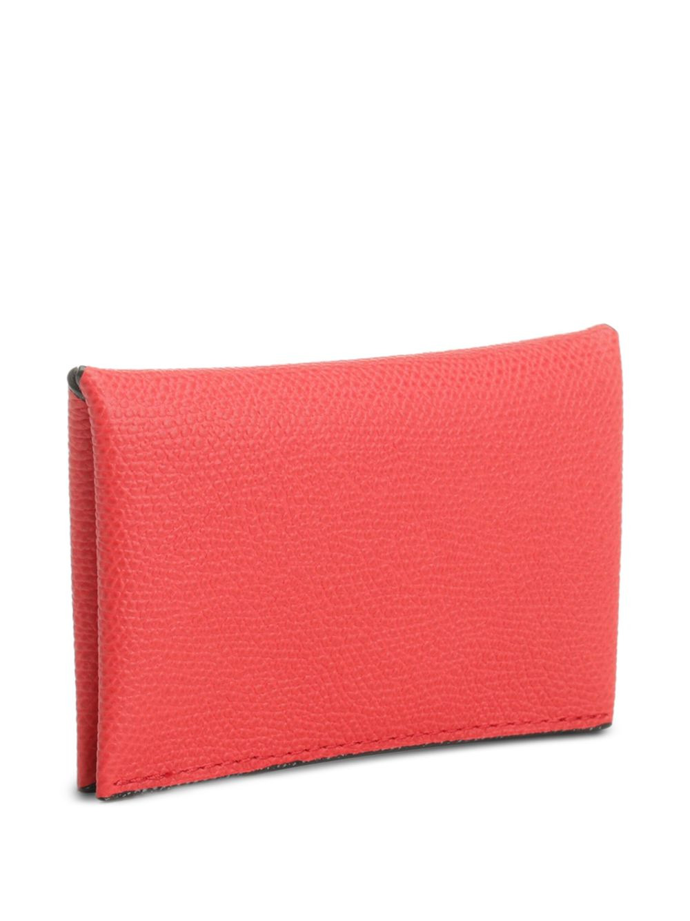 textured leather card holder - 3