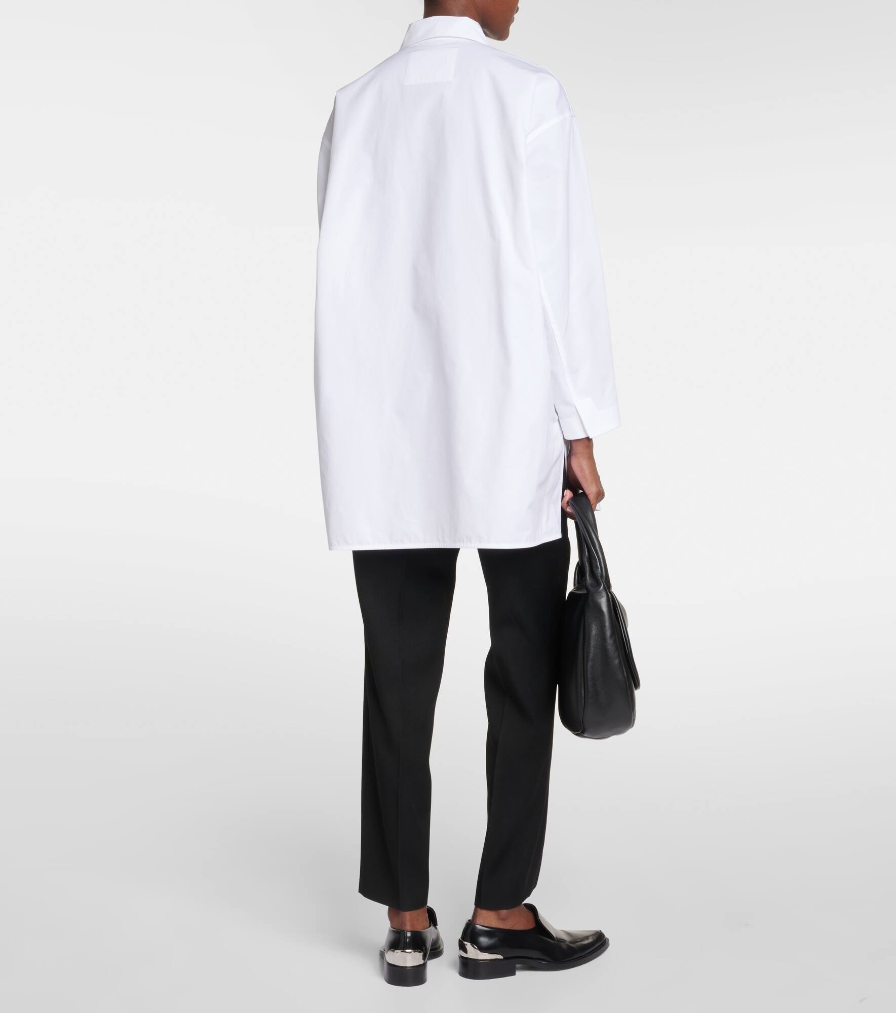 Cotton poplin shirt - 3