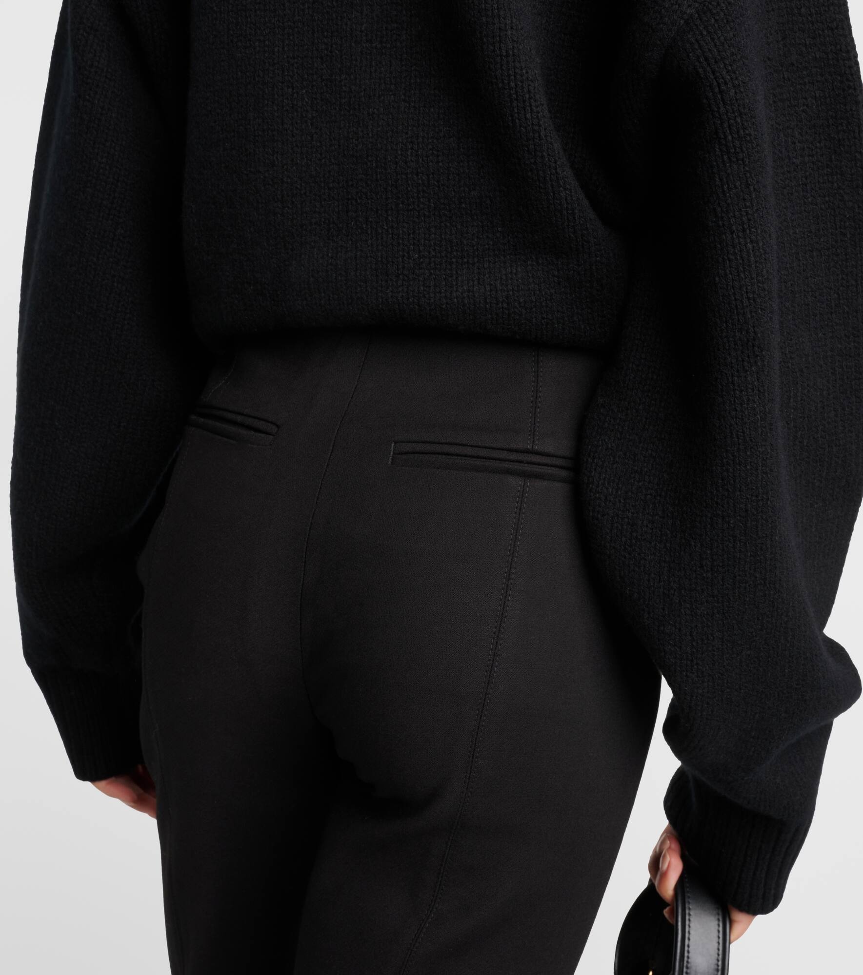 High-rise slim suit pants - 6