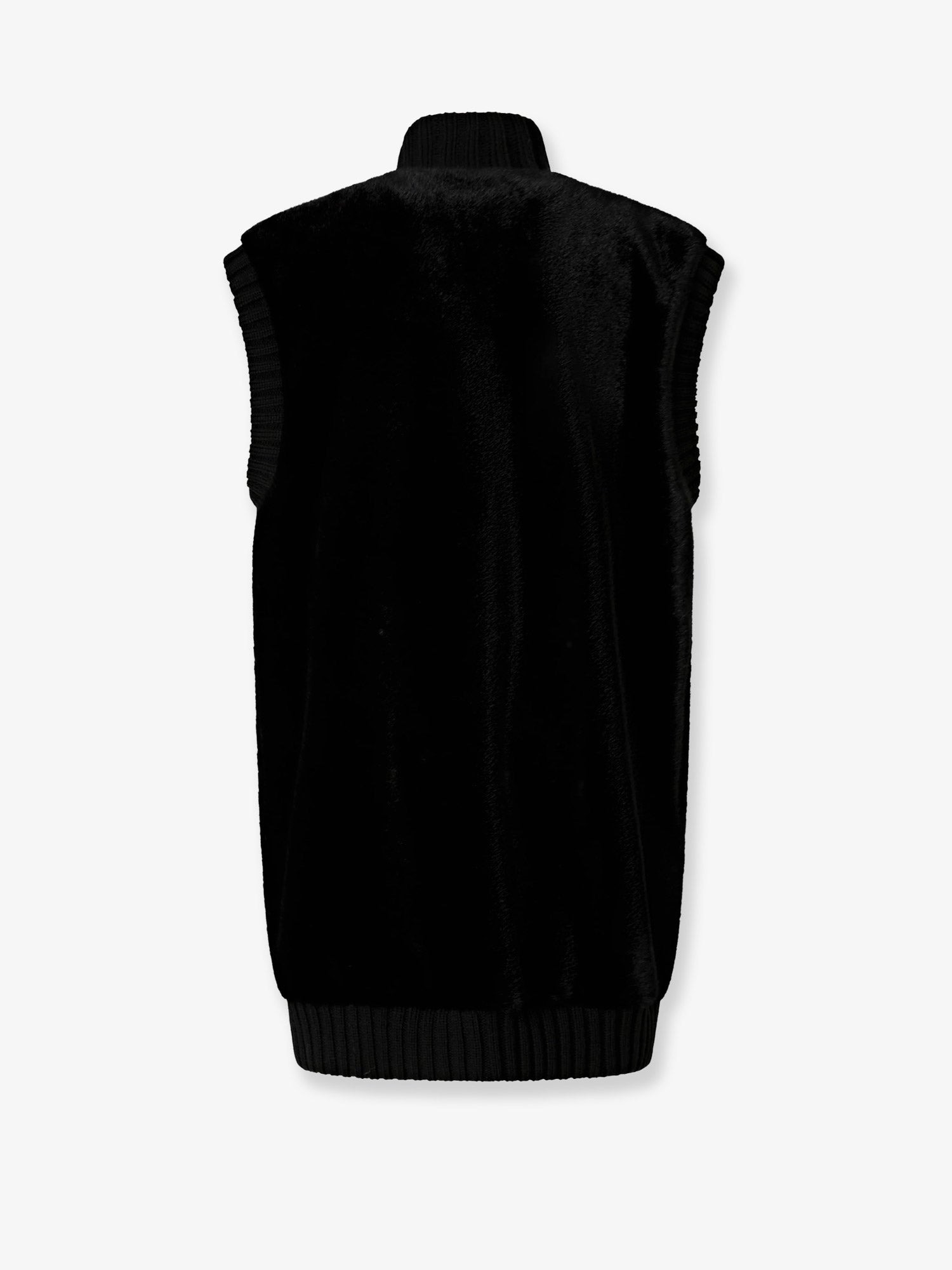 Genovese Long Faux Fur Vest - 2