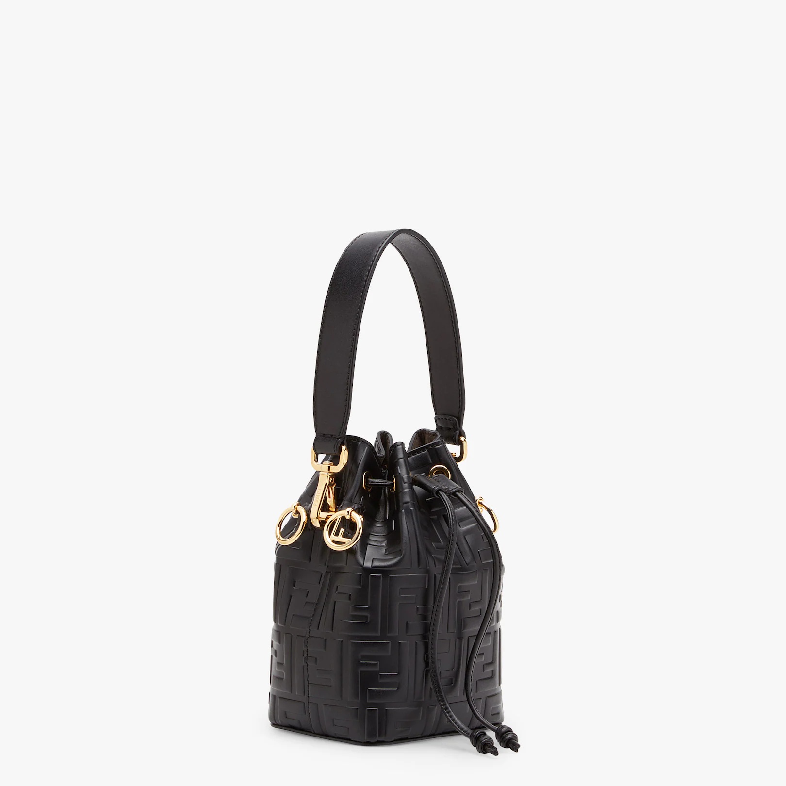Black leather mini-bag - 2