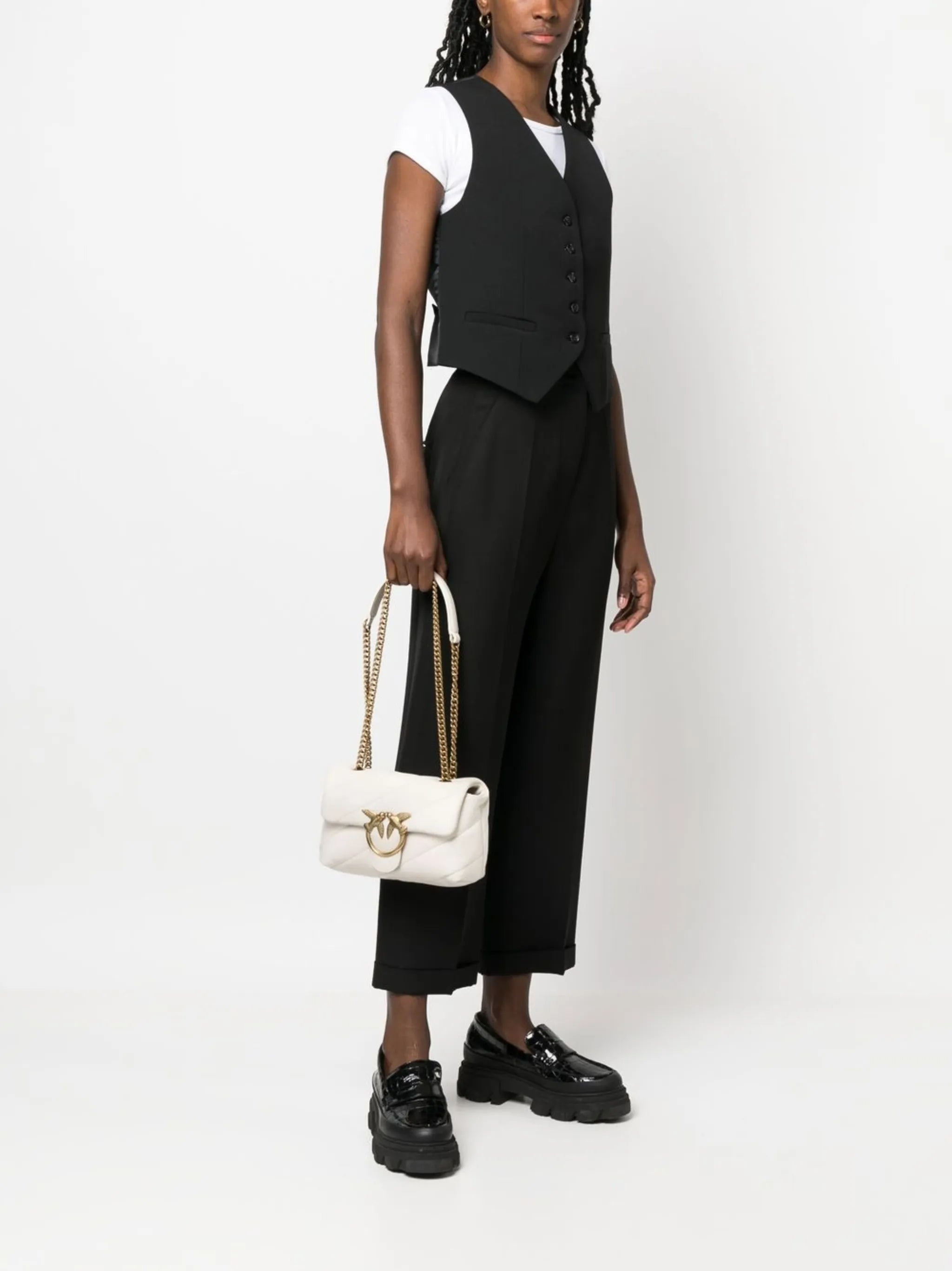 Quilted Shoulder Bag - 5