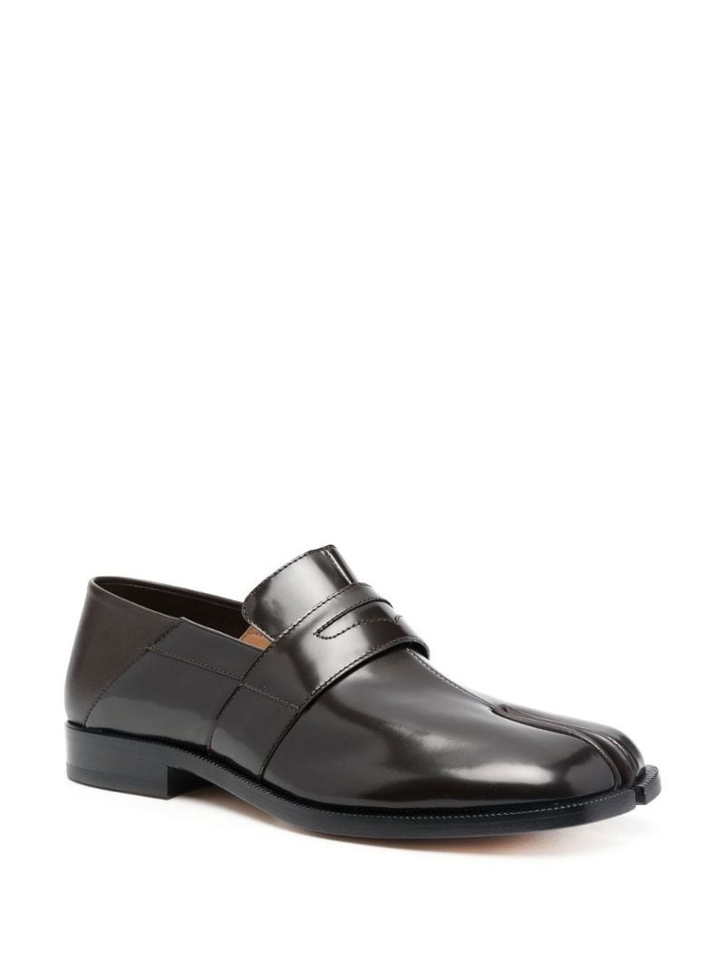 Maison Margiela Tabi leather loafers | REVERSIBLE