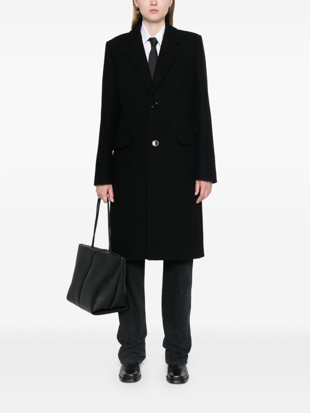 Ami Paris Coats Black - 4
