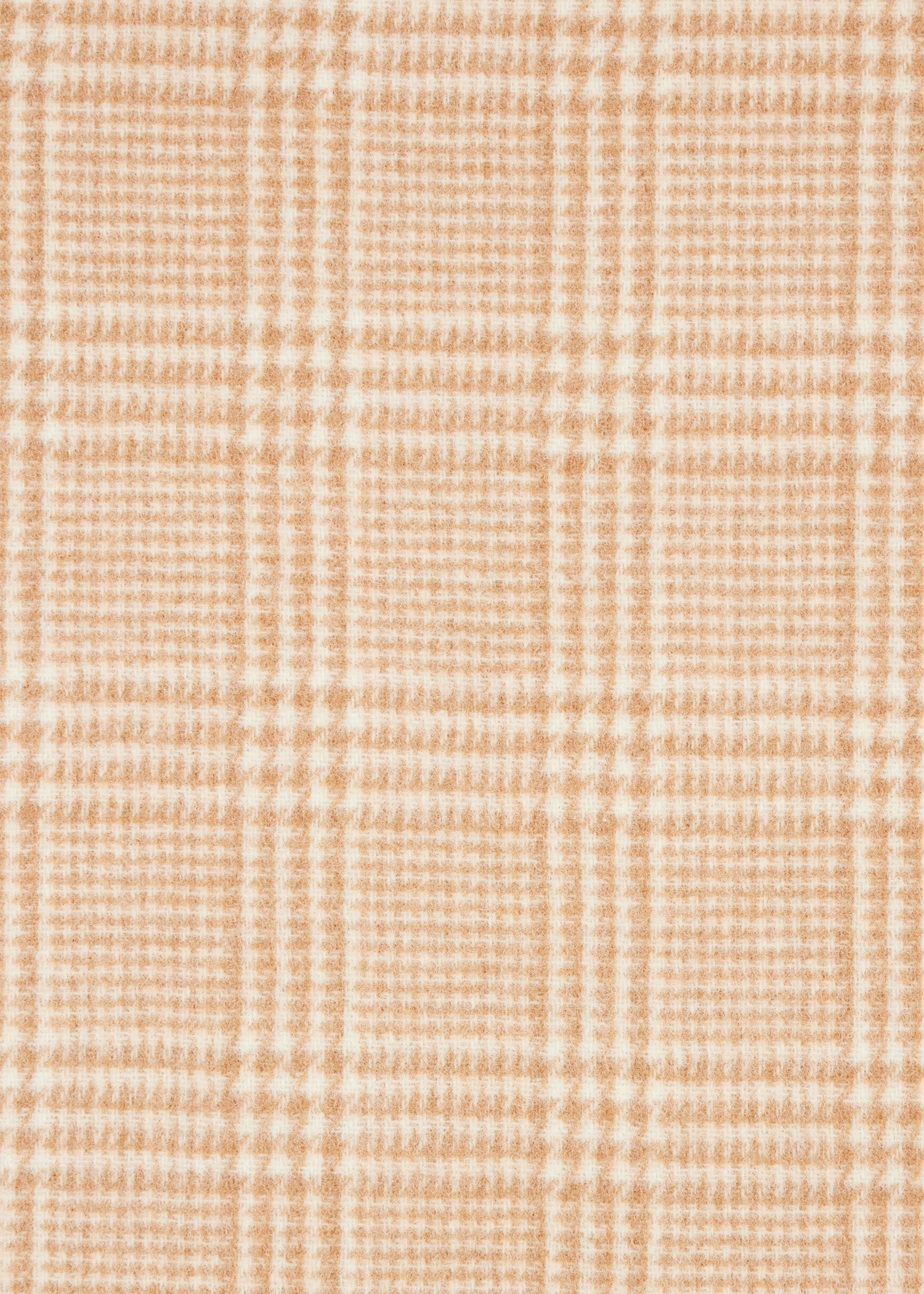 Women's Wool Prince of Wales Check Scarf - 3