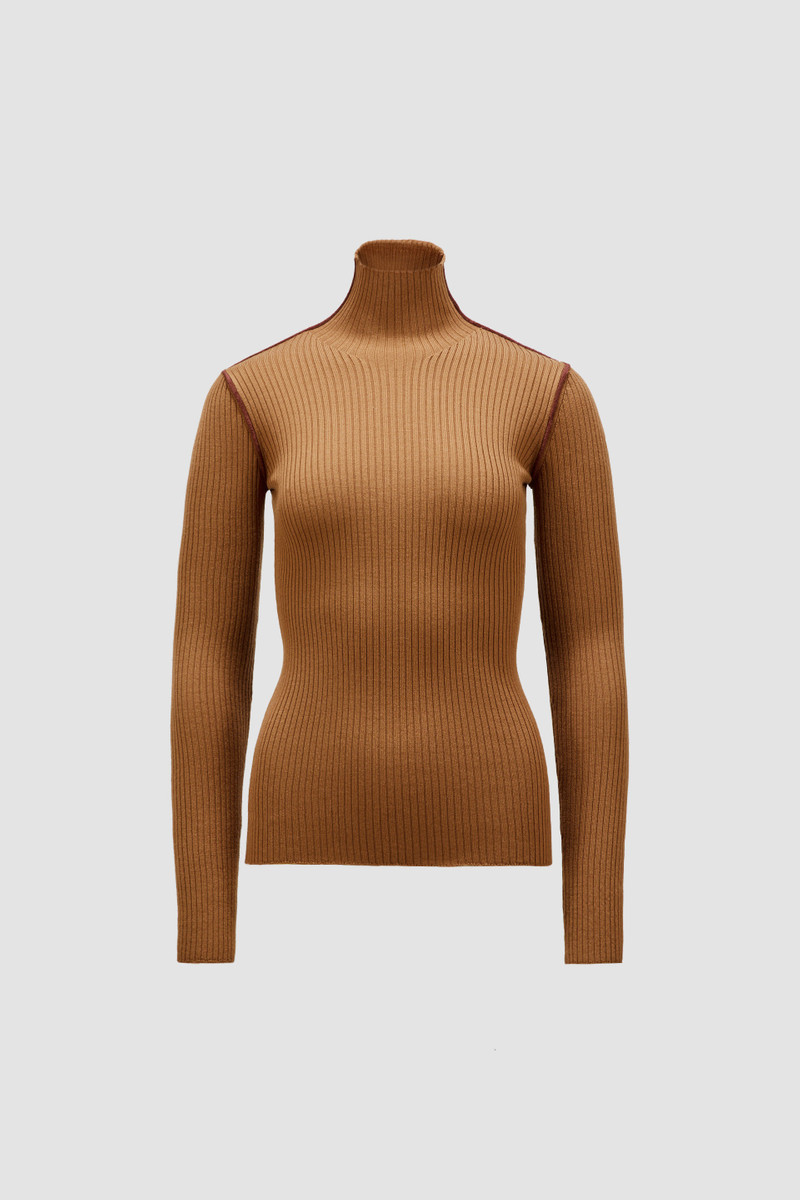 Wool & Cashmere Blend Turtleneck Sweater - 1