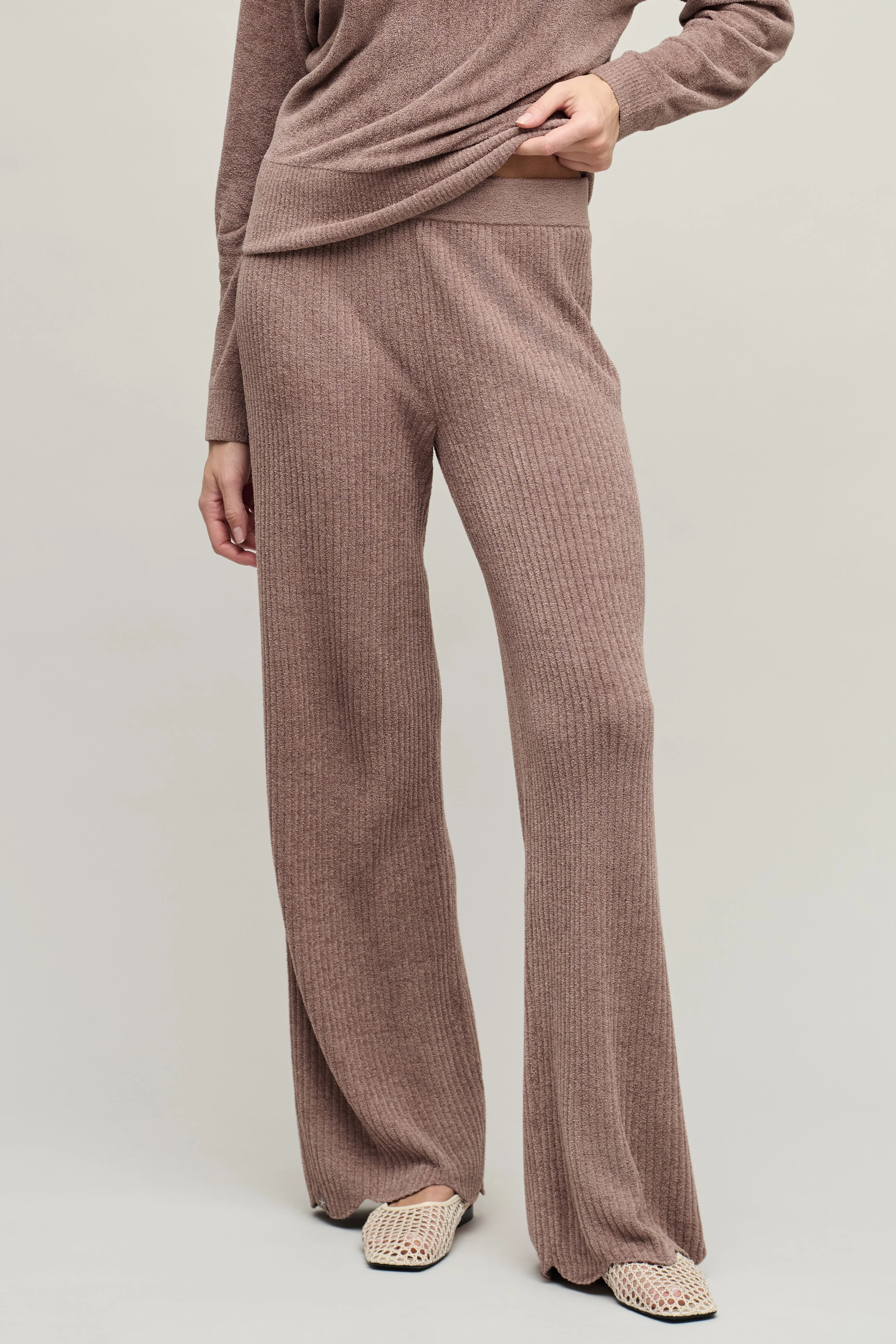 CozyChic Ultra Lite® Ribbed Scallop Pant - 1