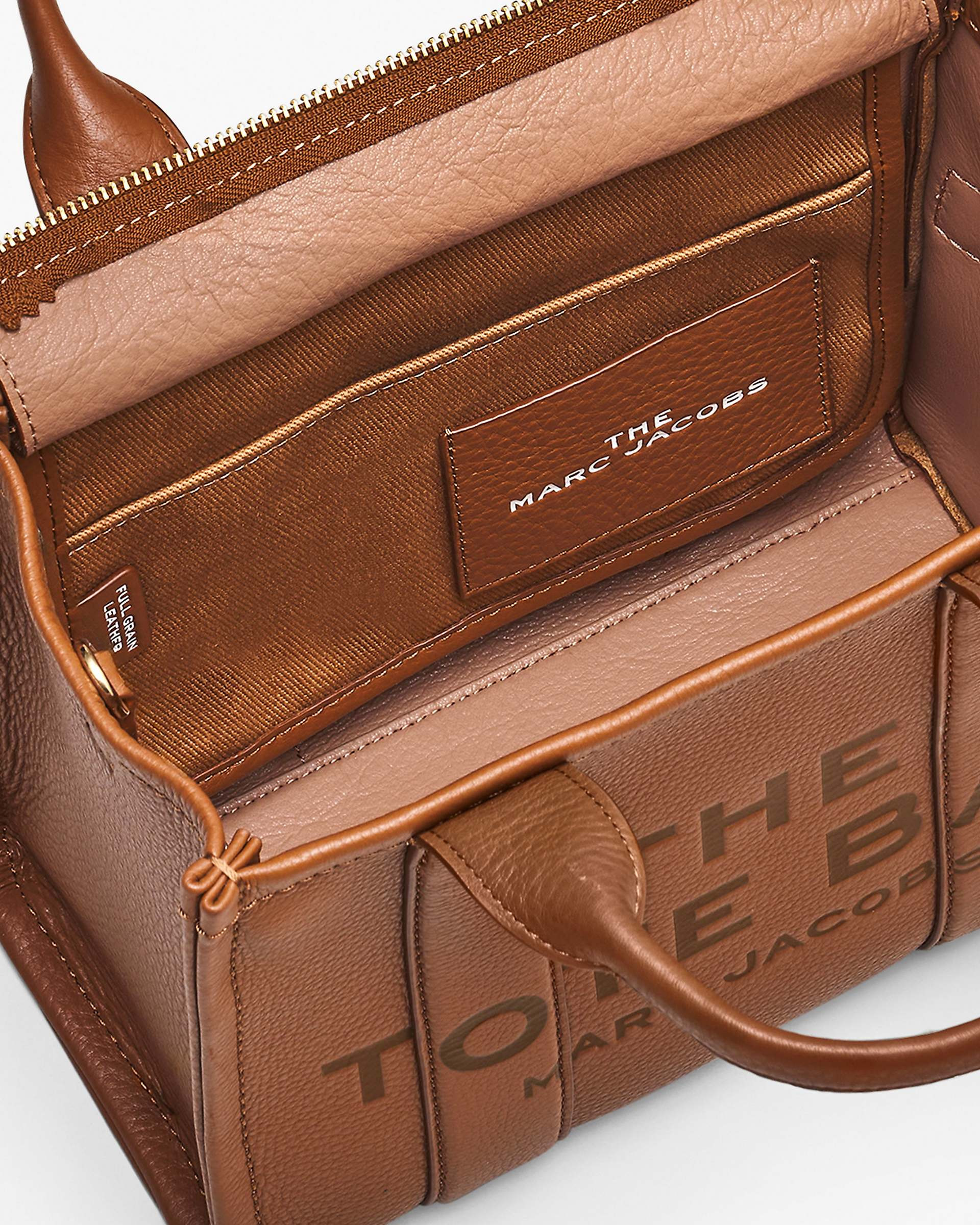 THE LEATHER MINI TOTE BAG - 7