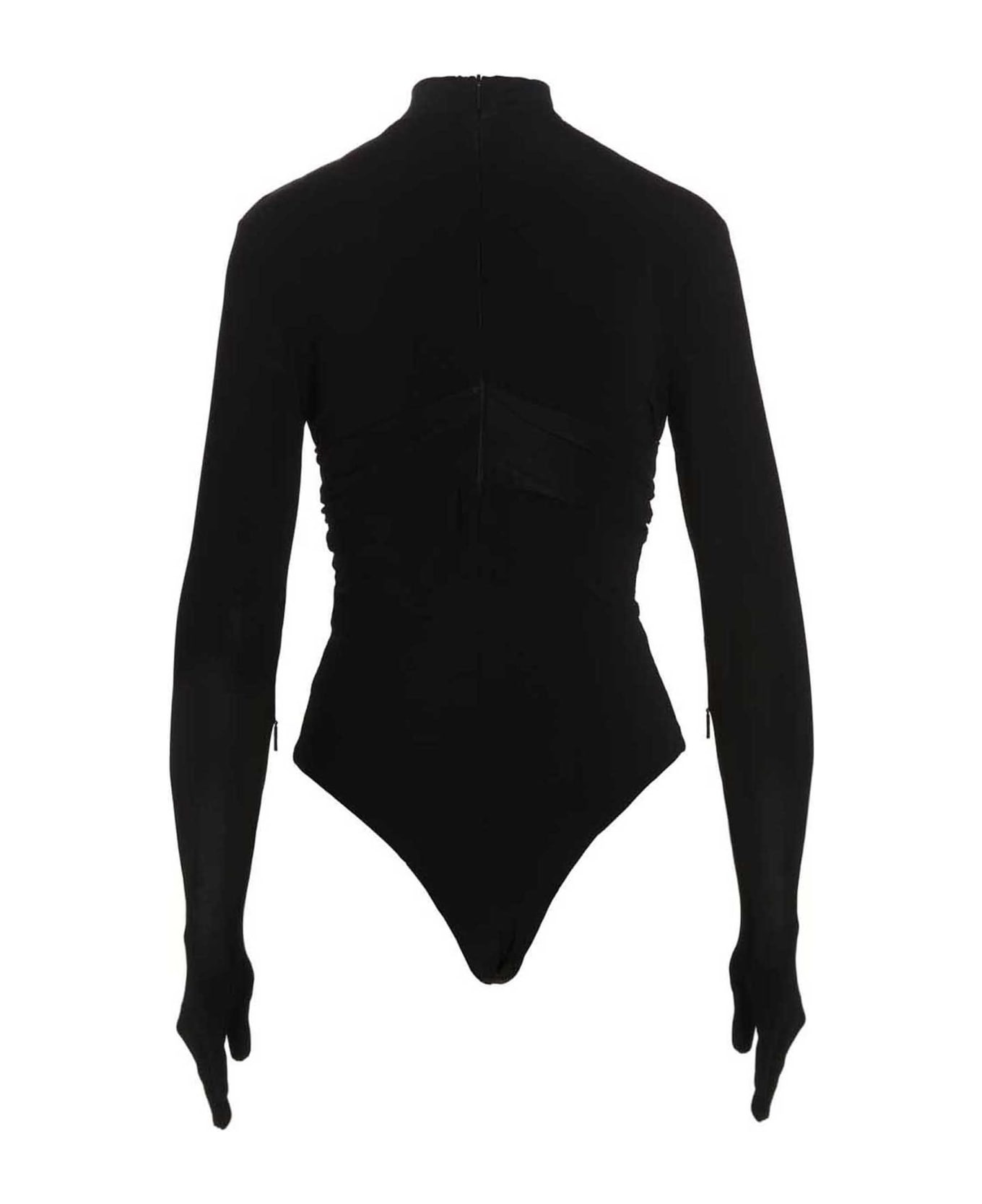 'heart Shaped Gloves' Bodysuit - 2