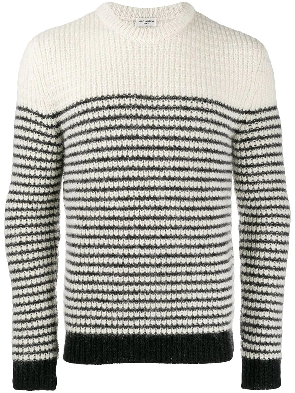 chunky knit striped jumper - 1