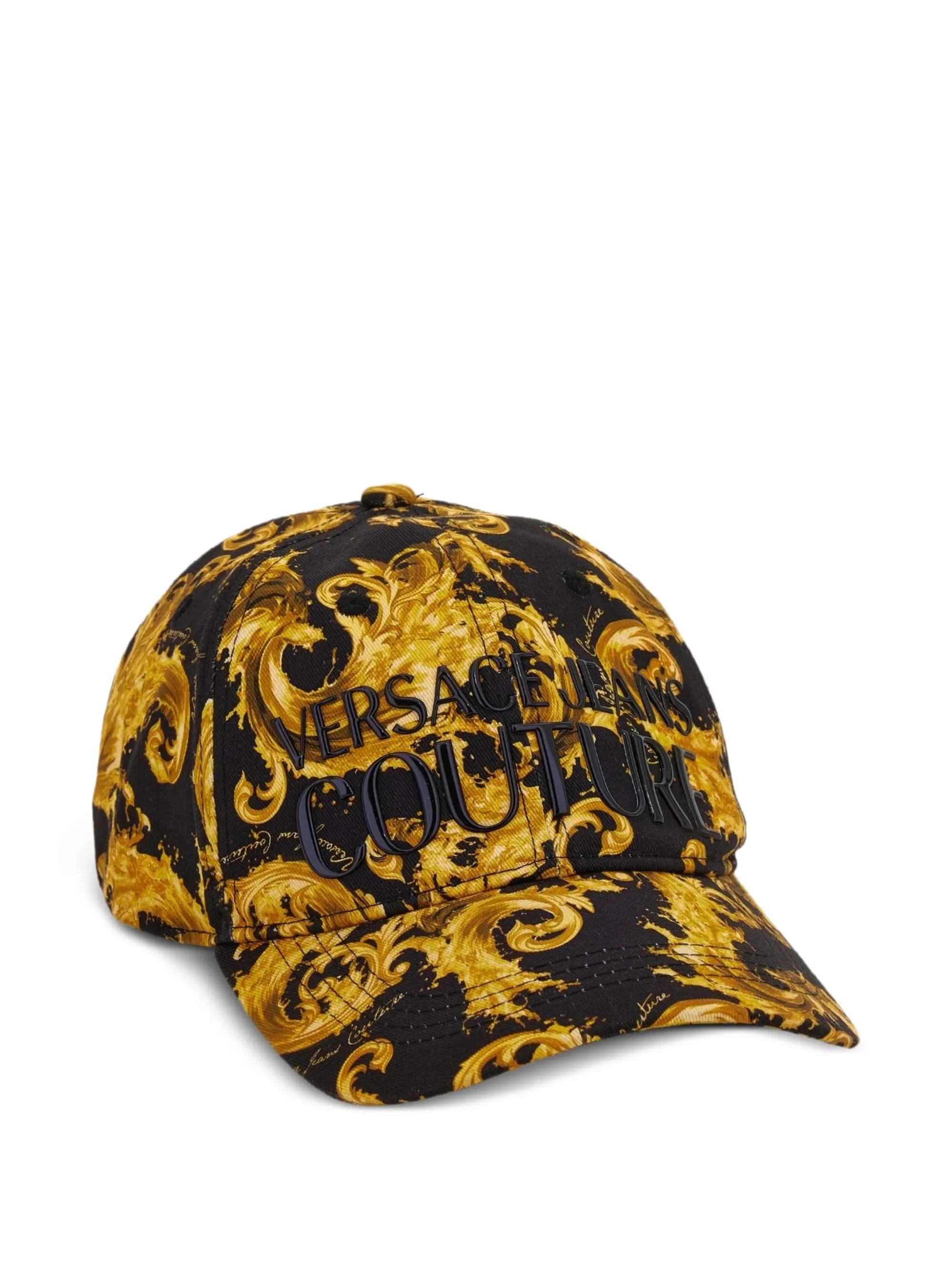 Hat with baroque print - 1