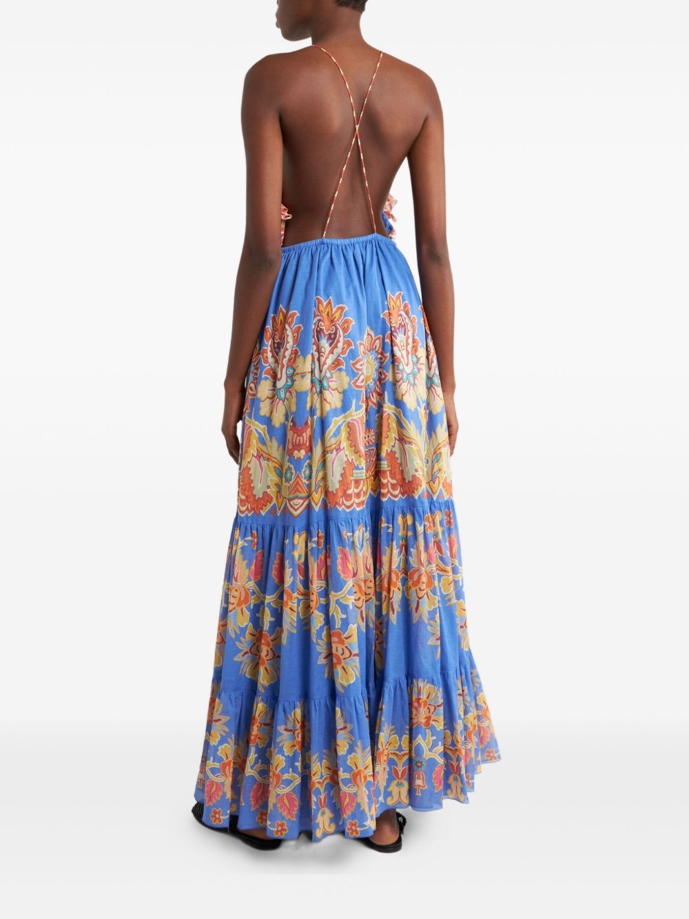 printed dress - 3