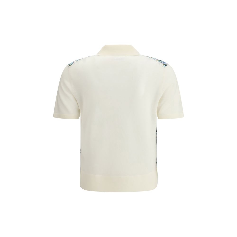 Tory Burch - Wool and silk Polo Shirt - 2