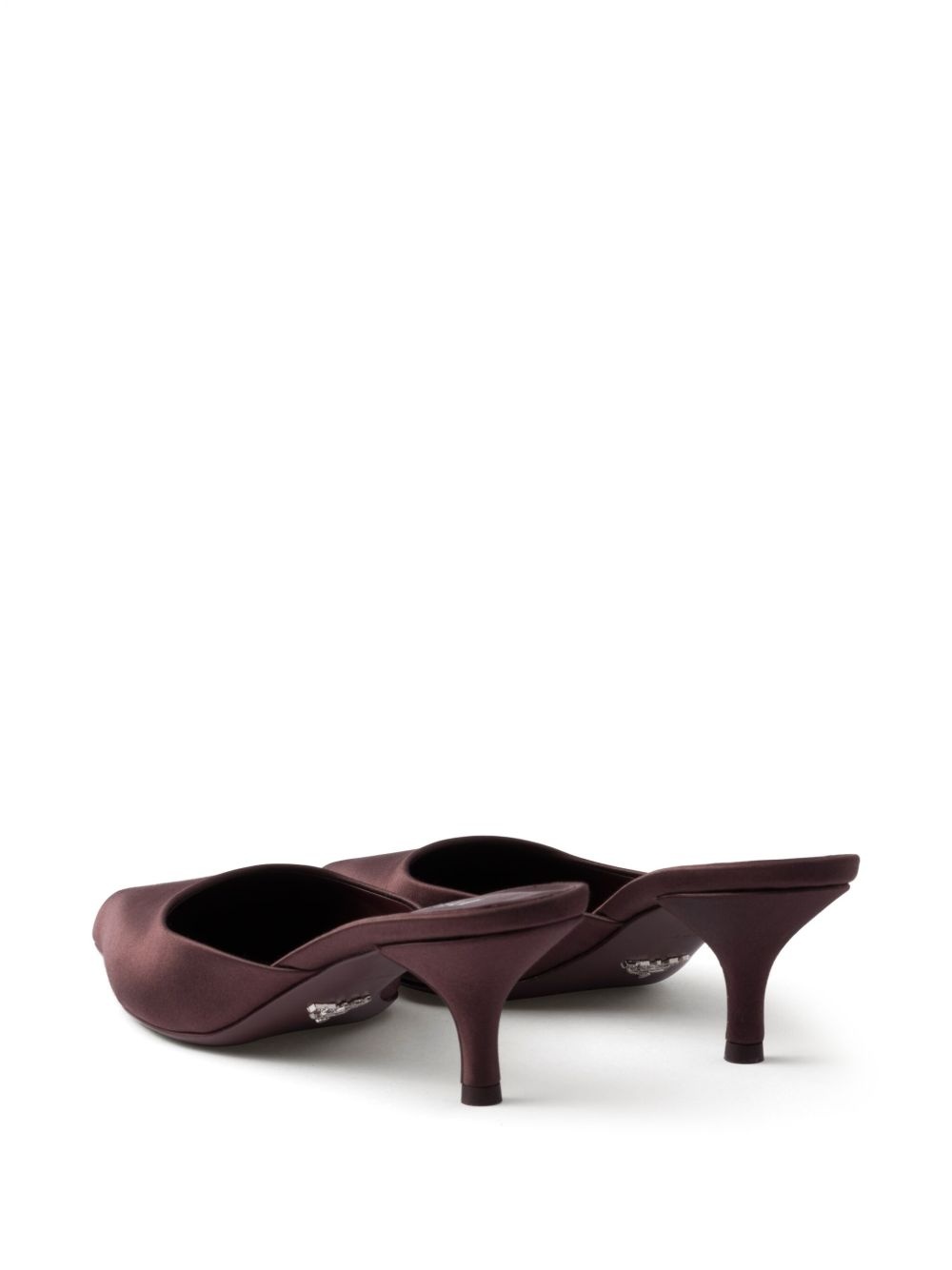 55mm satin mules - 3
