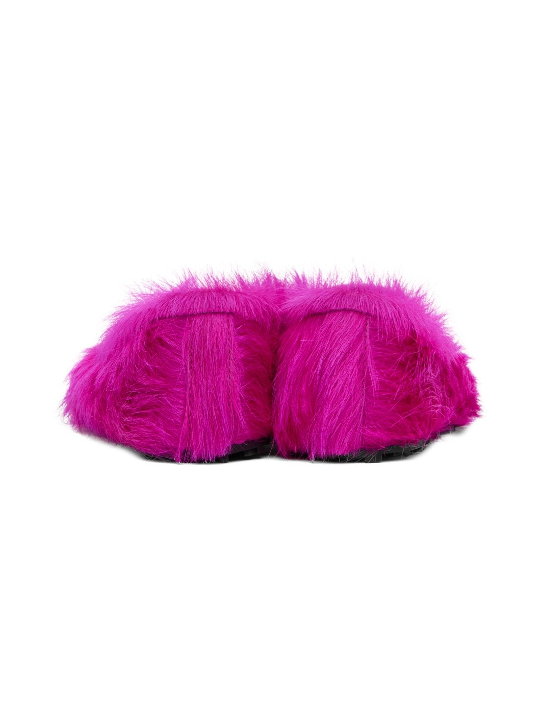 Pink Calf-Hair Moc Loafers - 2