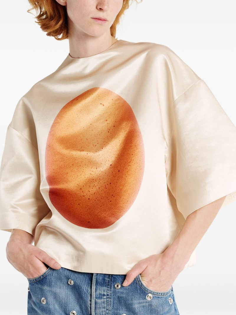 egg-print blouse 5