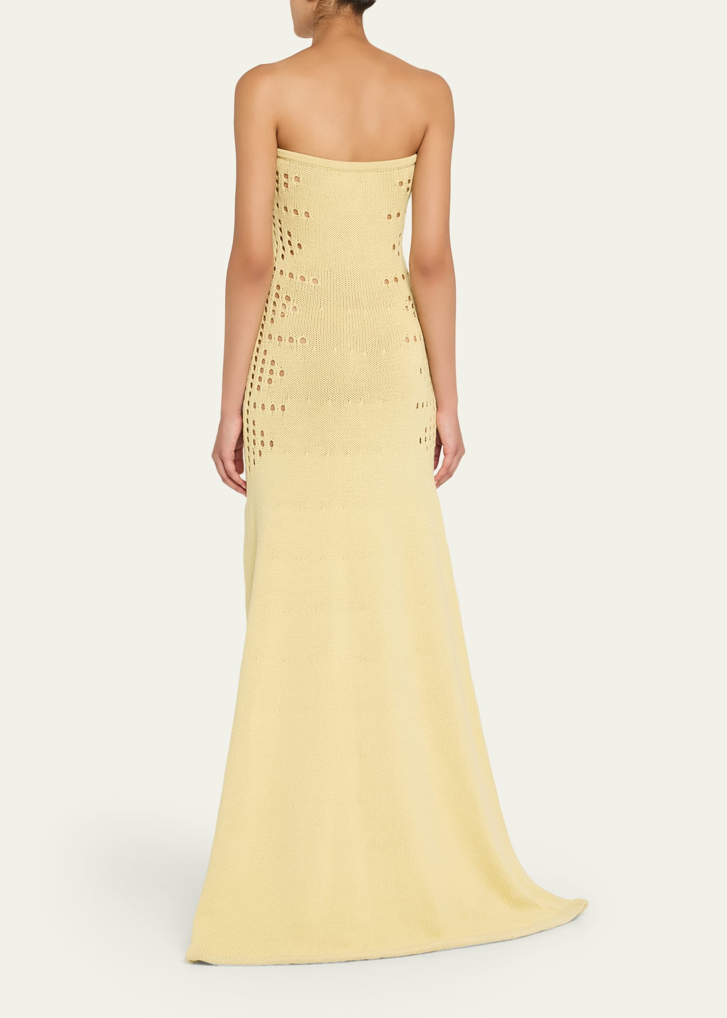 Mavis Cutout Strapless Knit Maxi Dress - 3