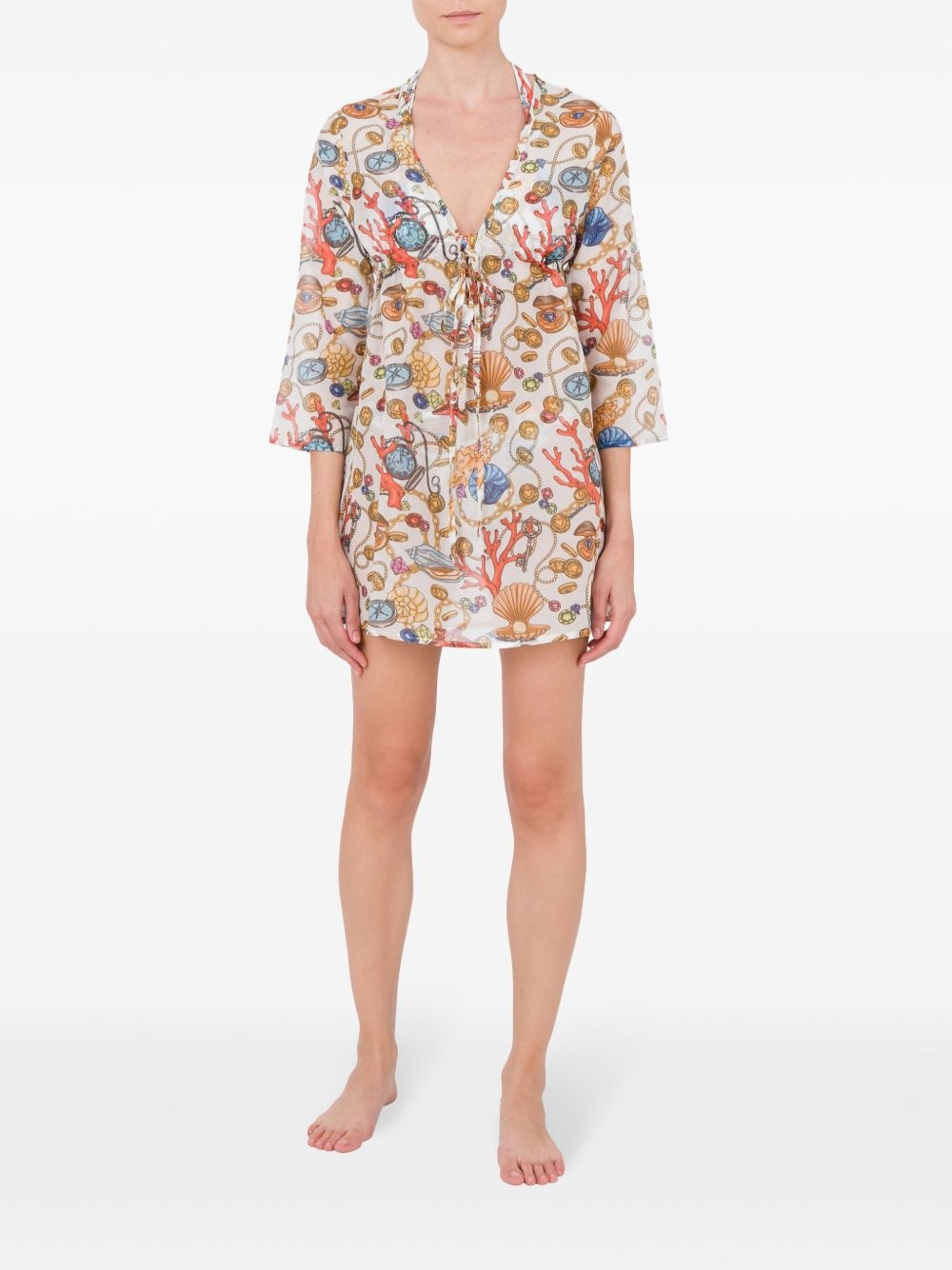 printed cover-up - 3