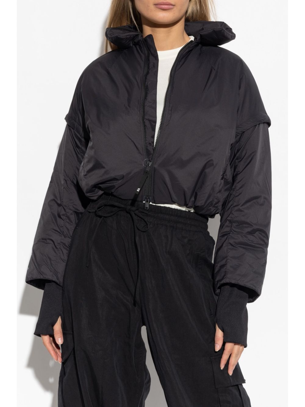 cropped padded jacket - 3