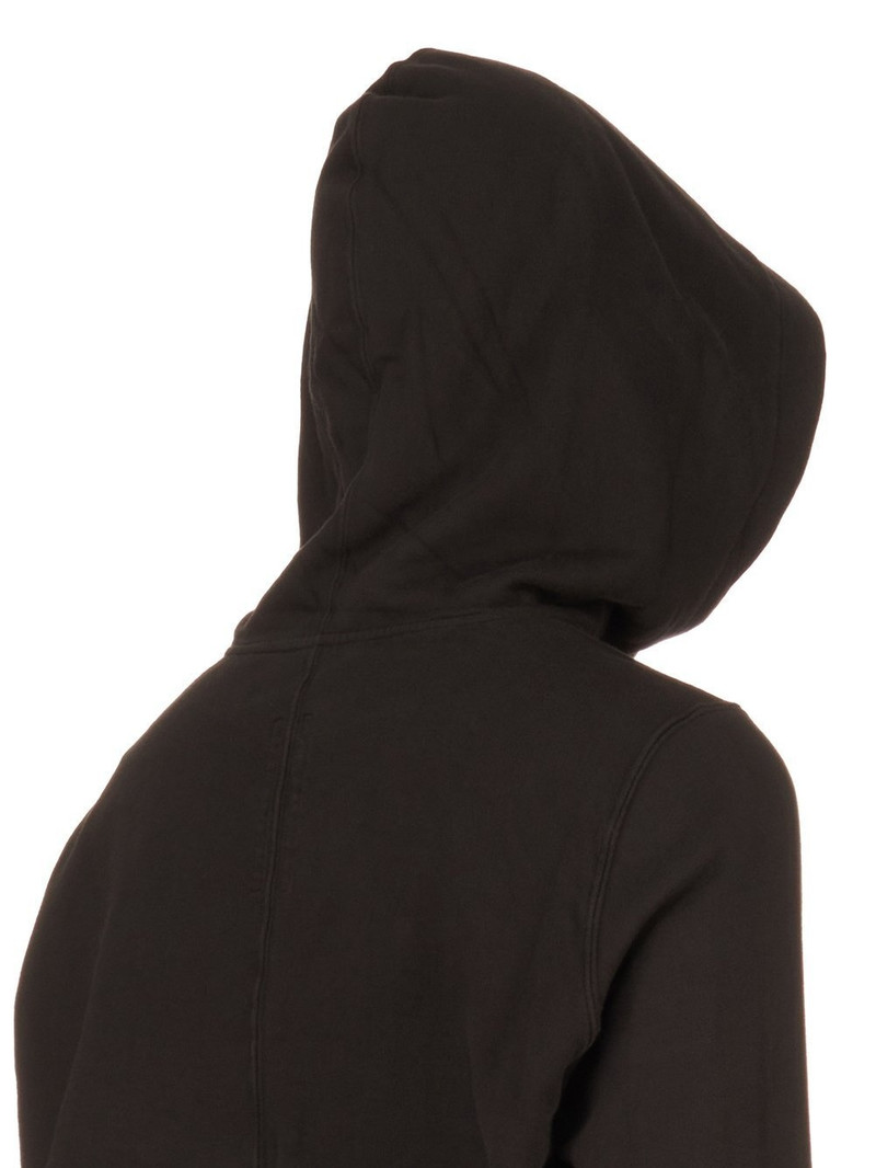 Black Hollywood Cropped Hoodie 6