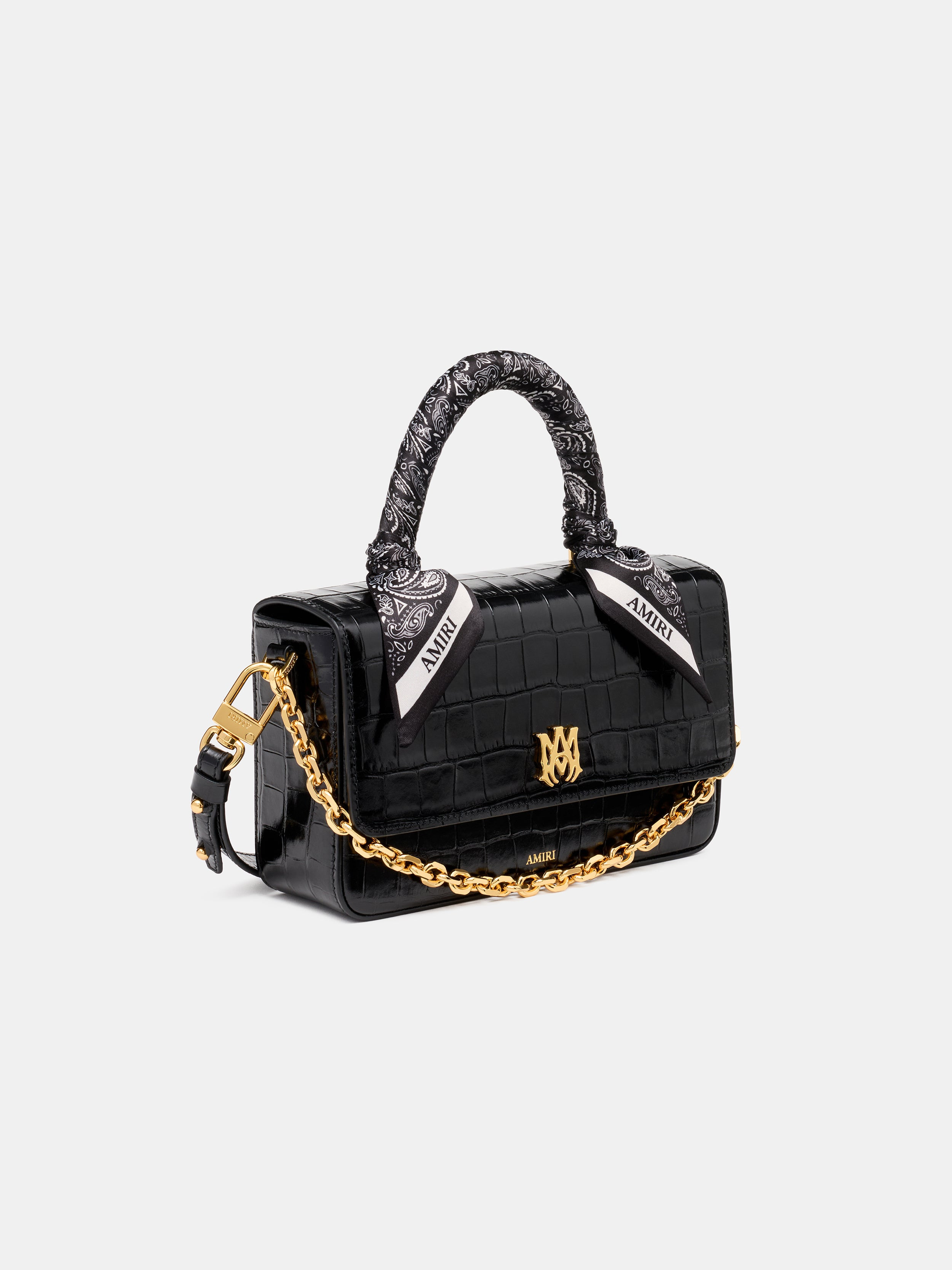 WOMEN'S CROC EMBOSSED LONG MA BAG - 3