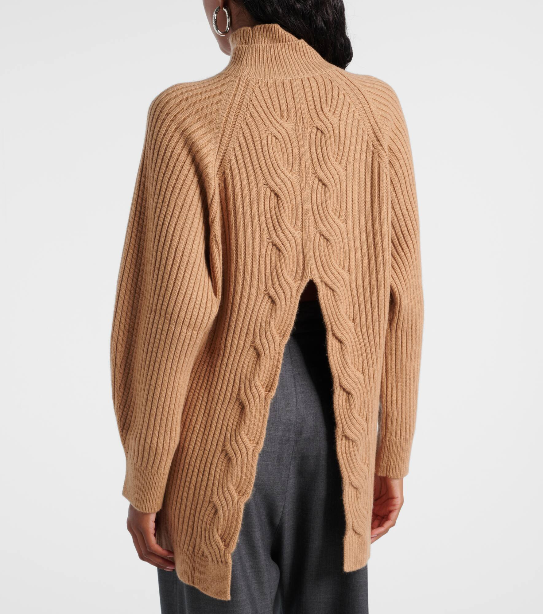 Alcazar wool and cashmere turtleneck sweater - 6