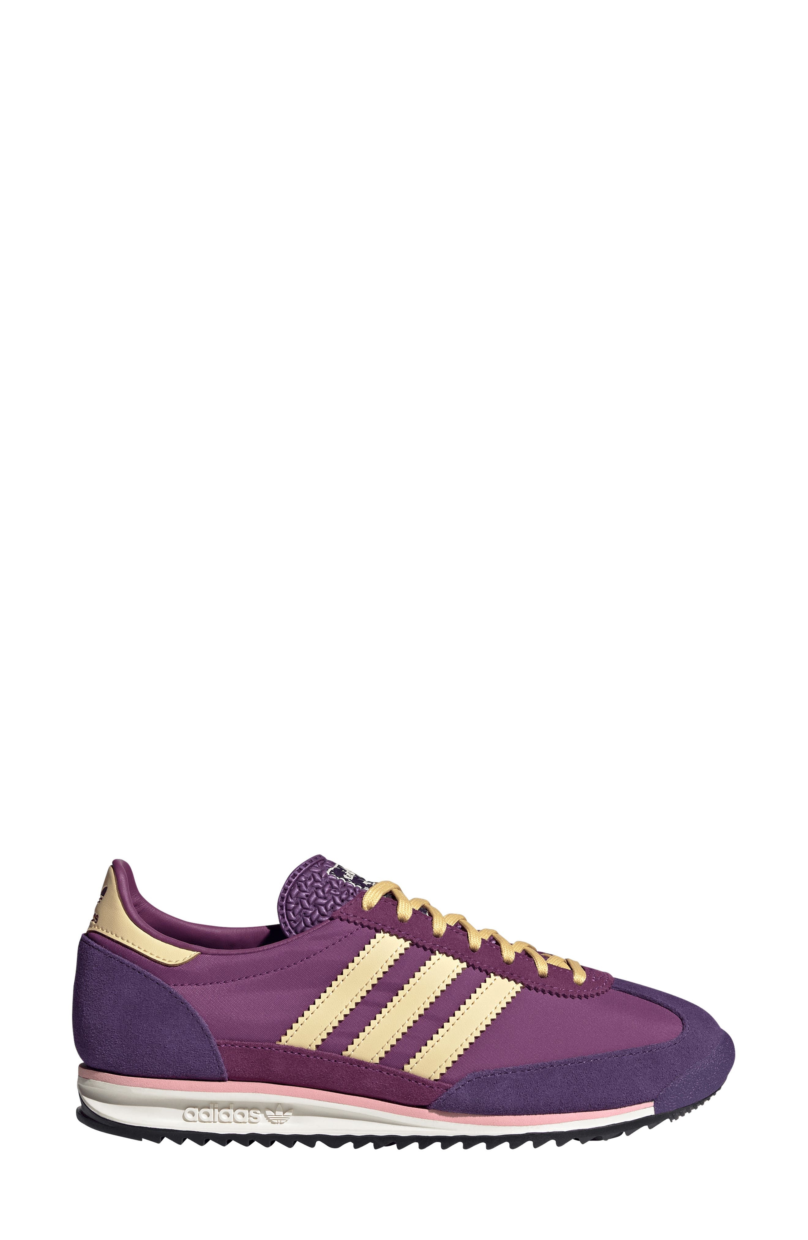 adidas SL 72 Sneaker in Rich Mauve/Orange Tint/Black at Nordstrom - 3