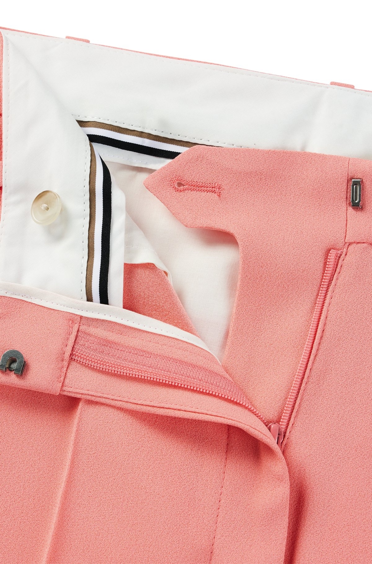 HIGH-WAISTED RELAXED-FIT TROUSERS WITH WIDE LEG - 6