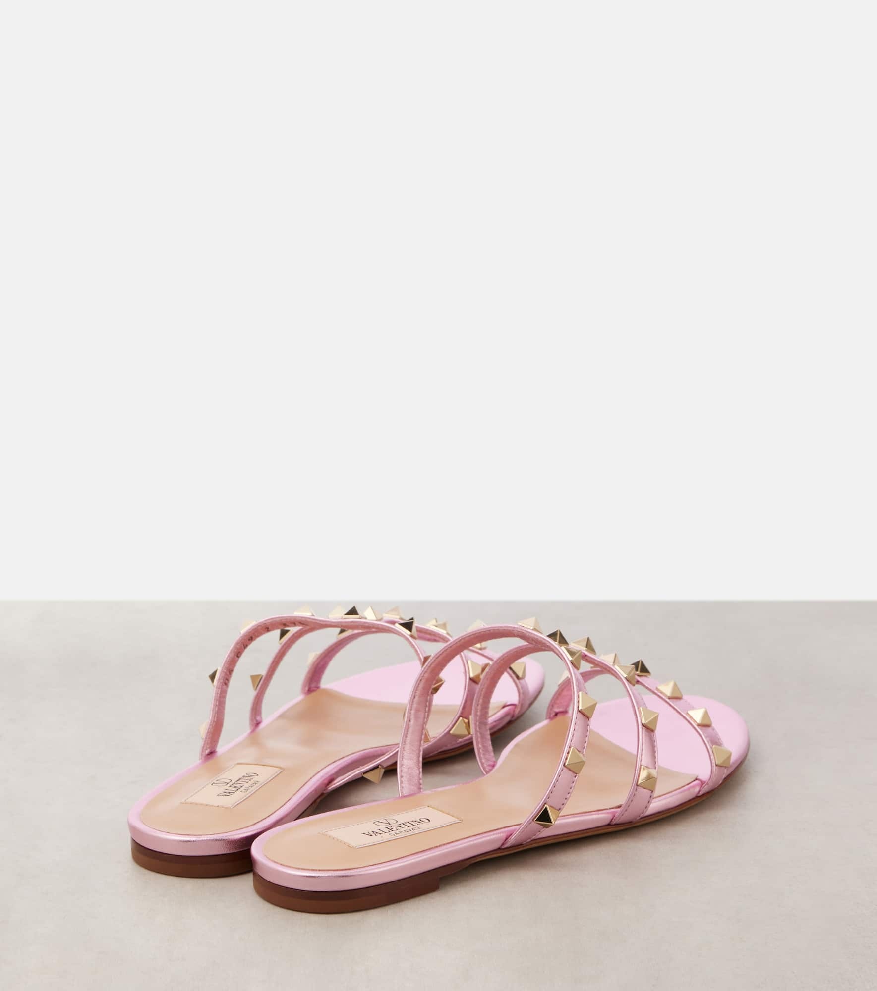 Rockstud Classic leather flats - 2