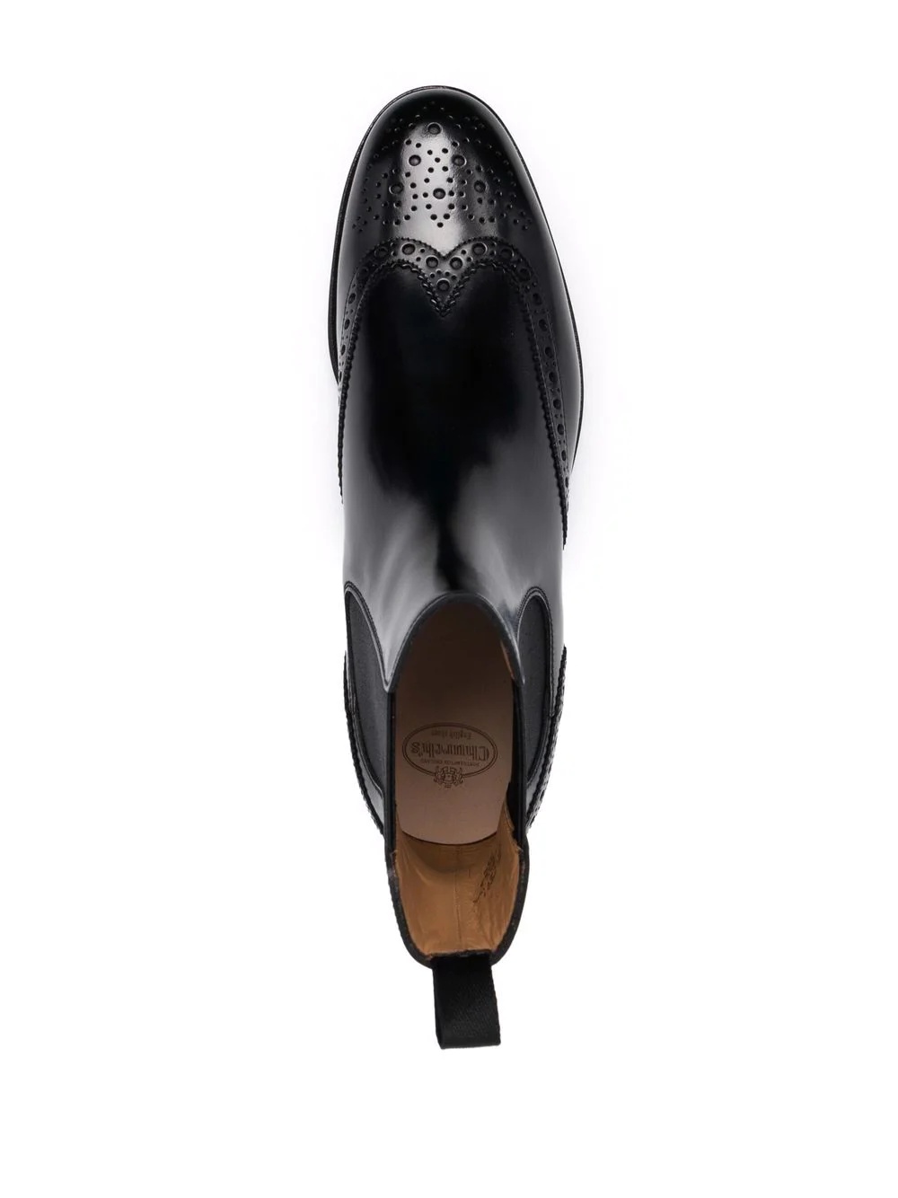 Charlize brogue-detail ankle boots - 4